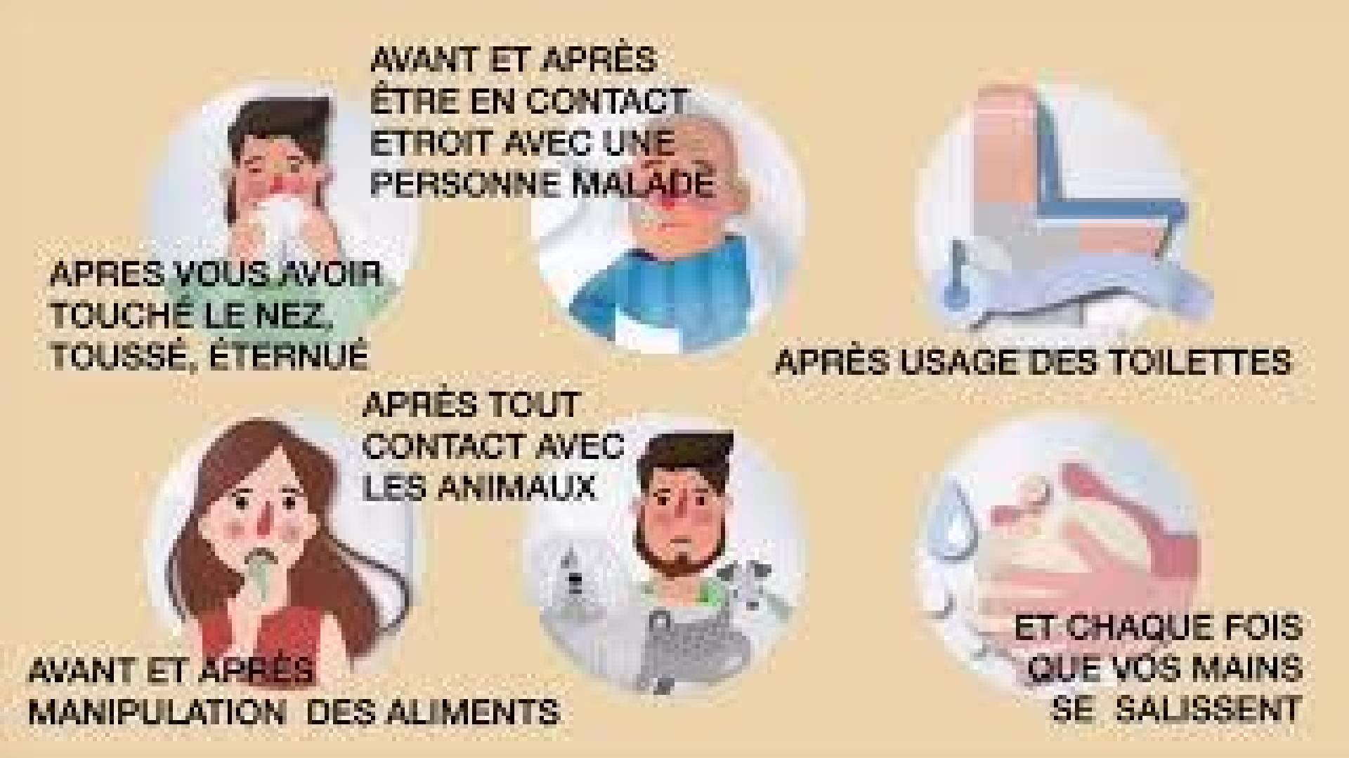 VÍDEO | Instrucciones y consejos sobre el coronavirus en francés