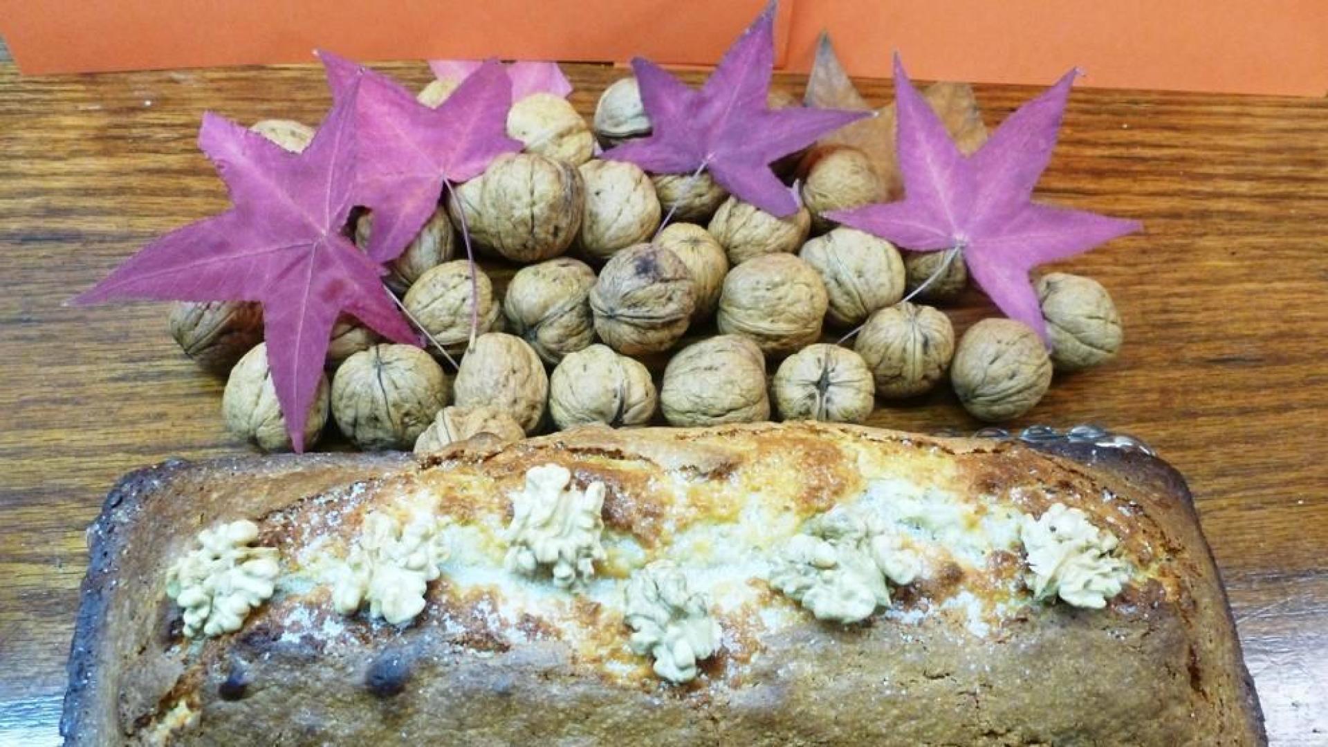 Bizcocho de nueces