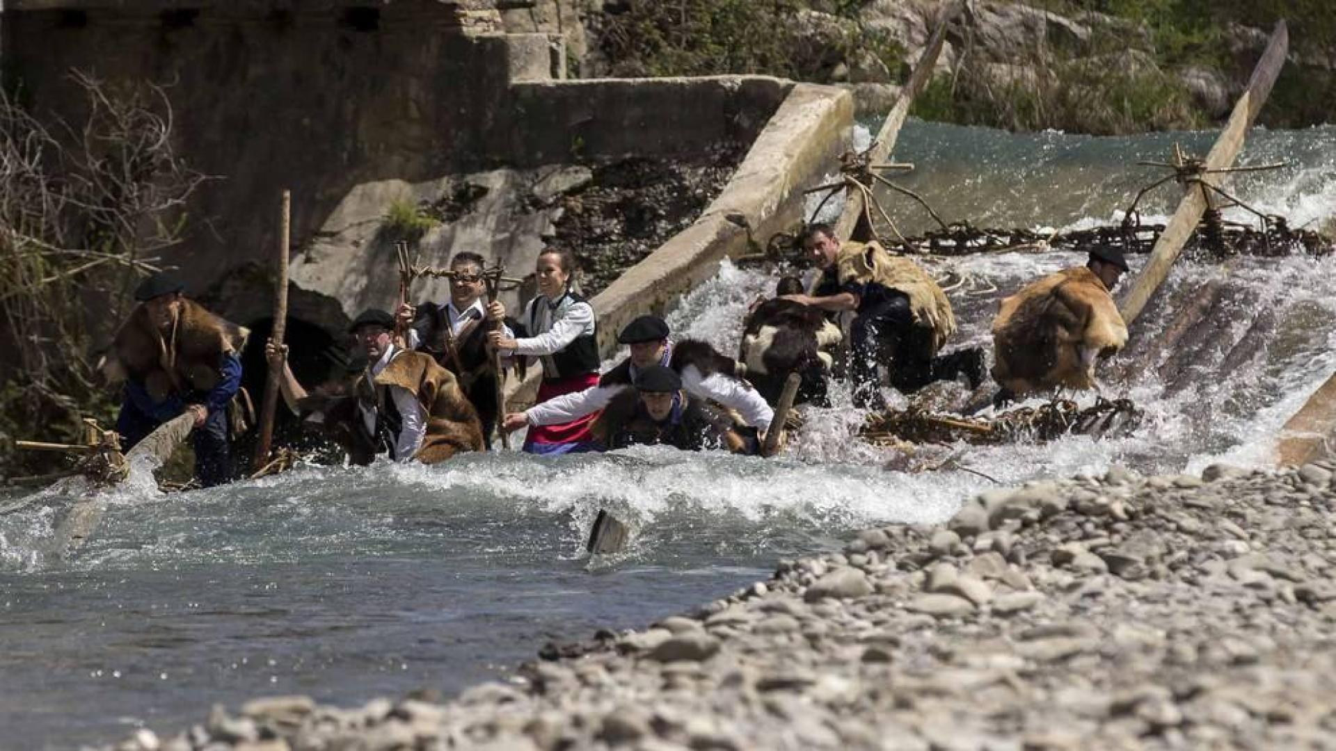 Día de la Almadía en Burgui