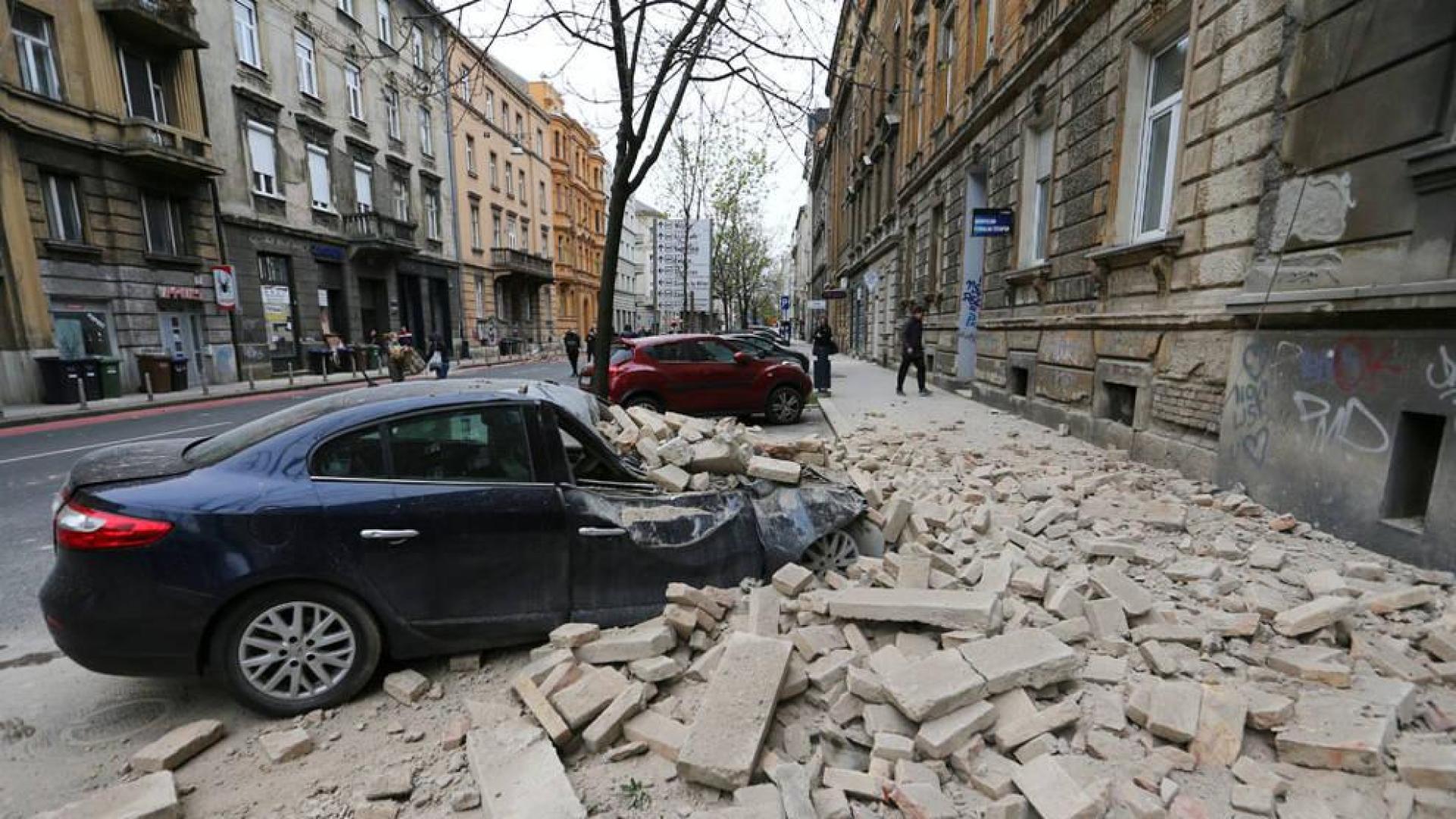 Tres terremotos sacuden Zagreb y causan un herido y daños materiales
