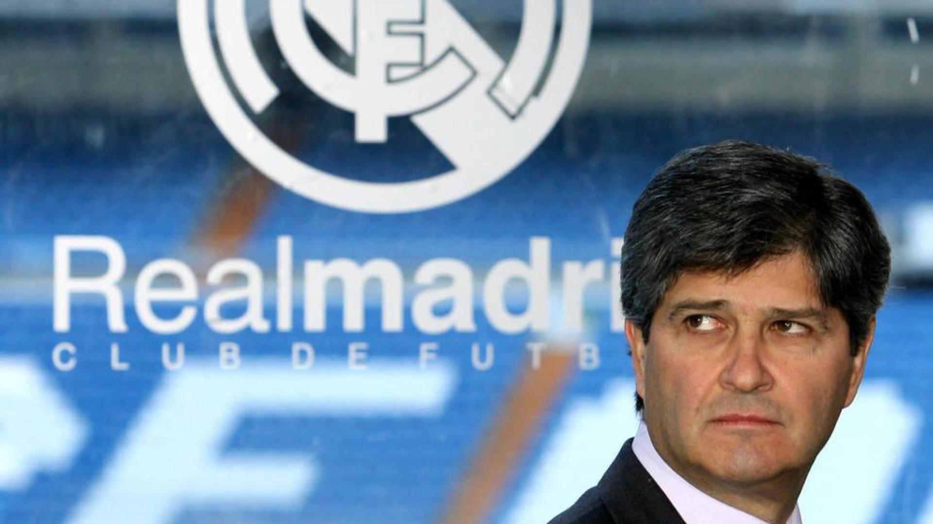 Fernando Martín, en su etapa como presidente del Real Madrid.