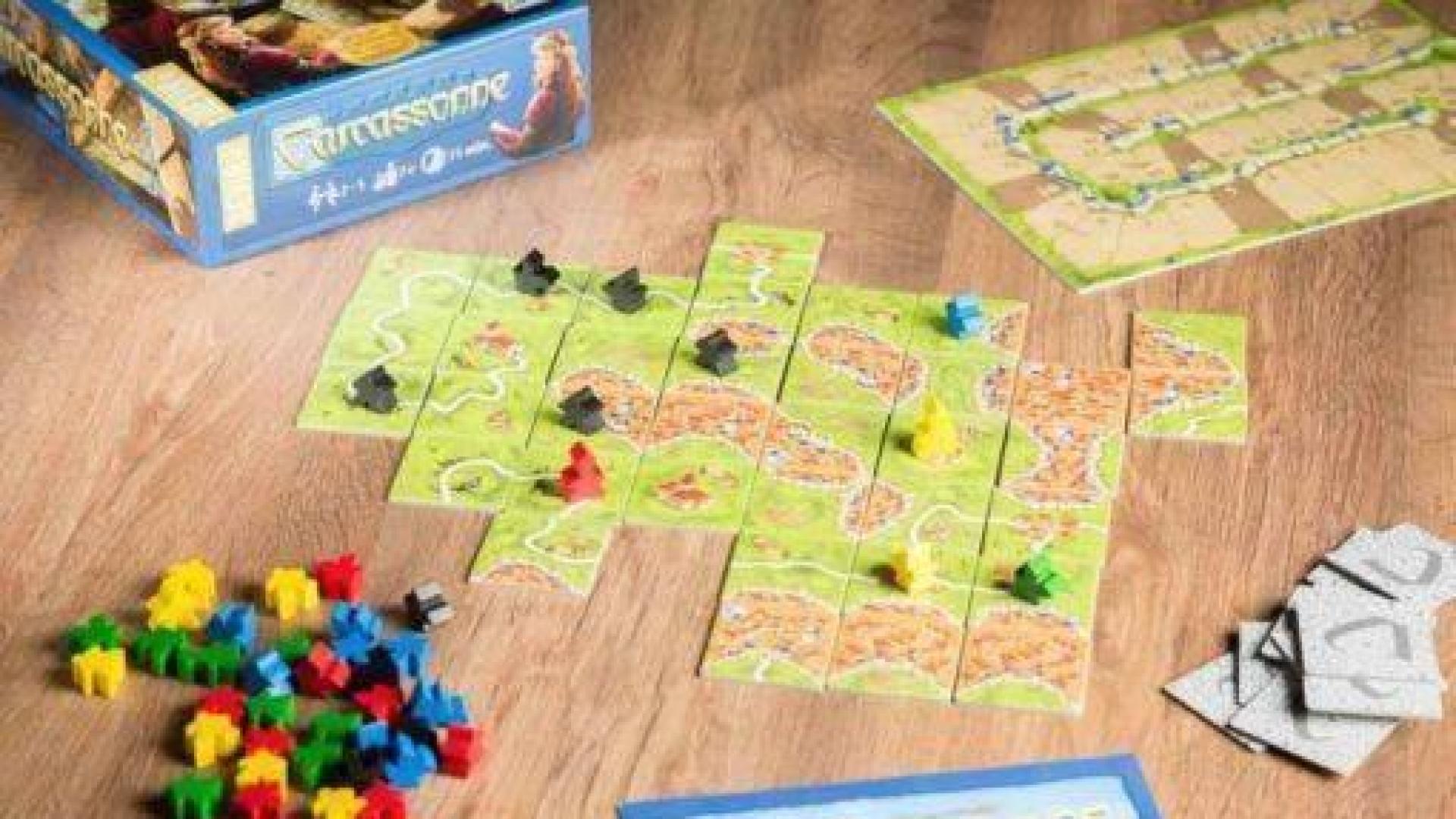 El tablero de Carcassone.