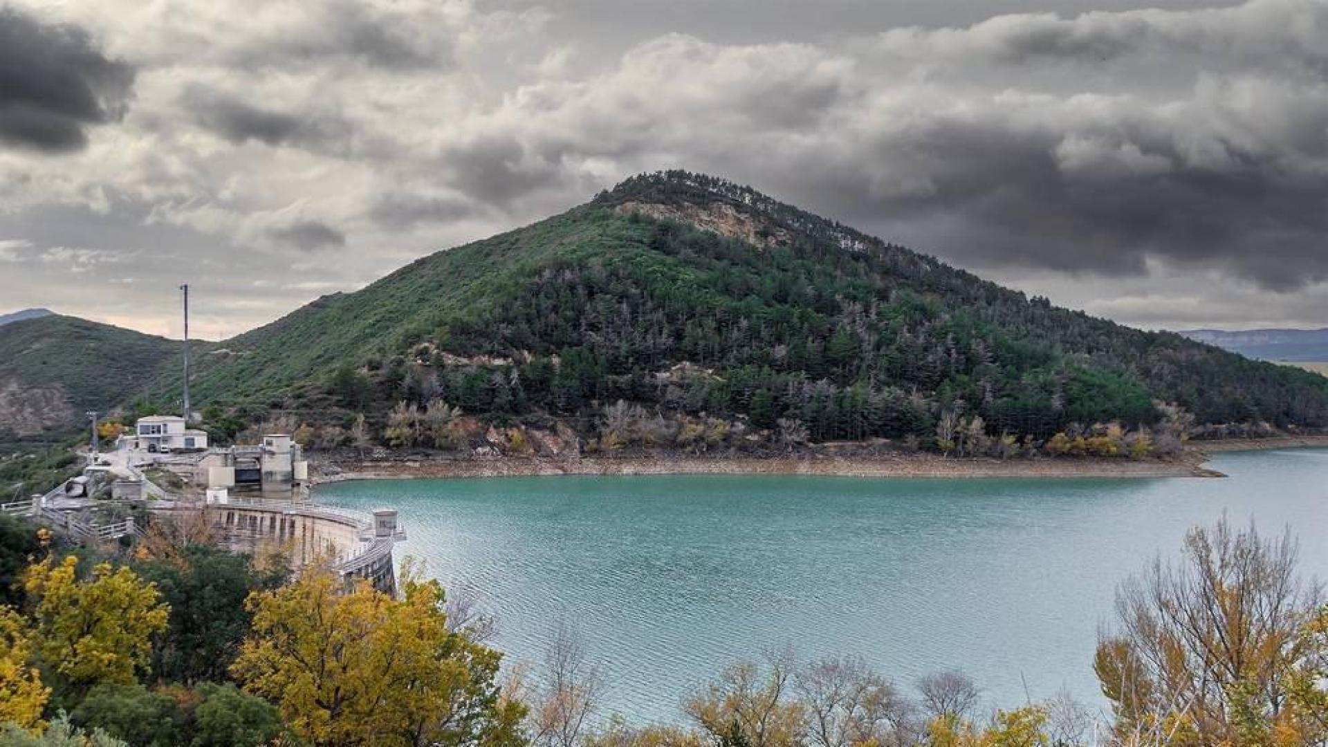 Situación de los embalses en Navarra.