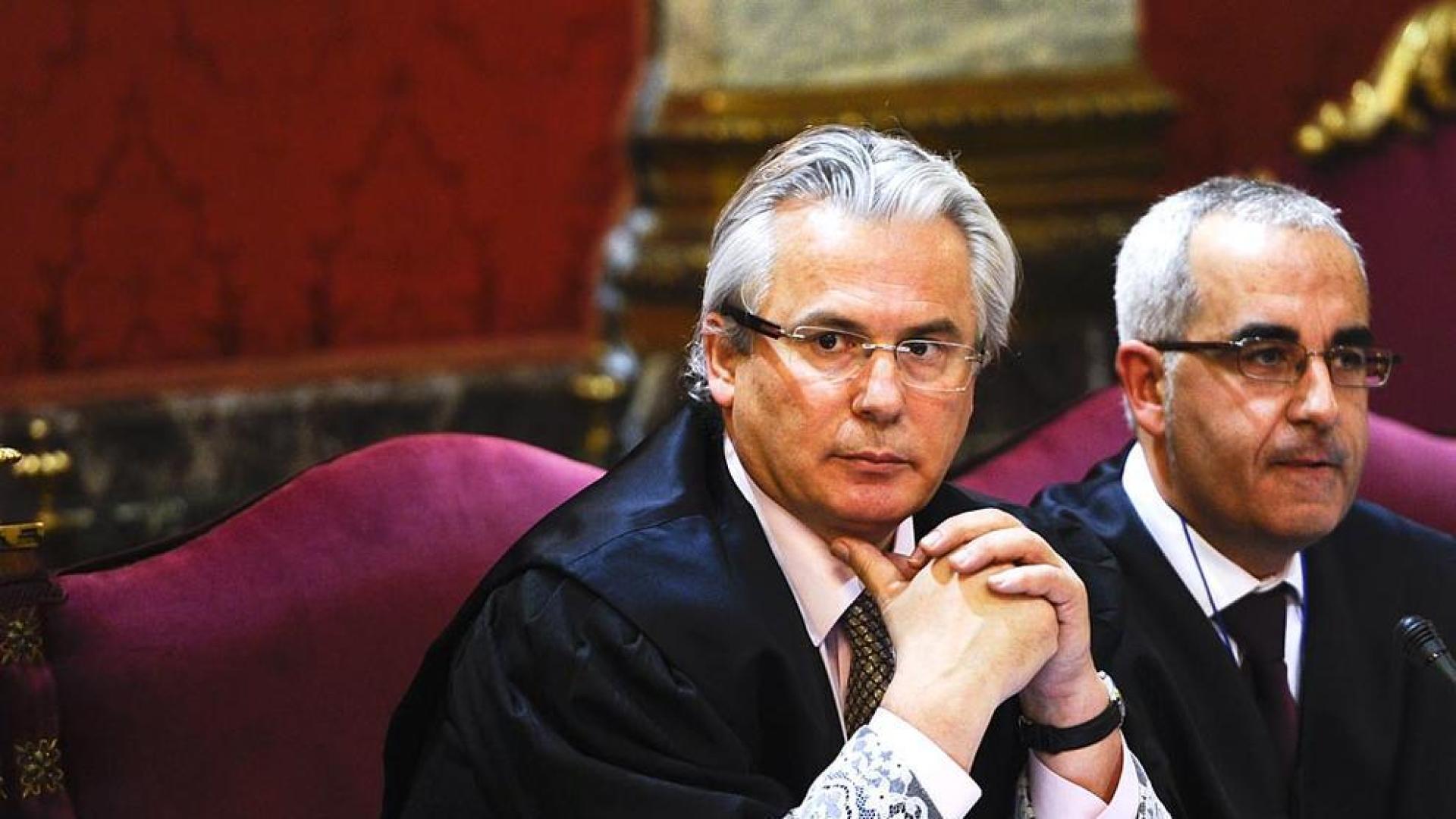 Imágenes de este martes 24 de enero en el que se está juzgando a Garzón por investigar los crímenes del franquismo