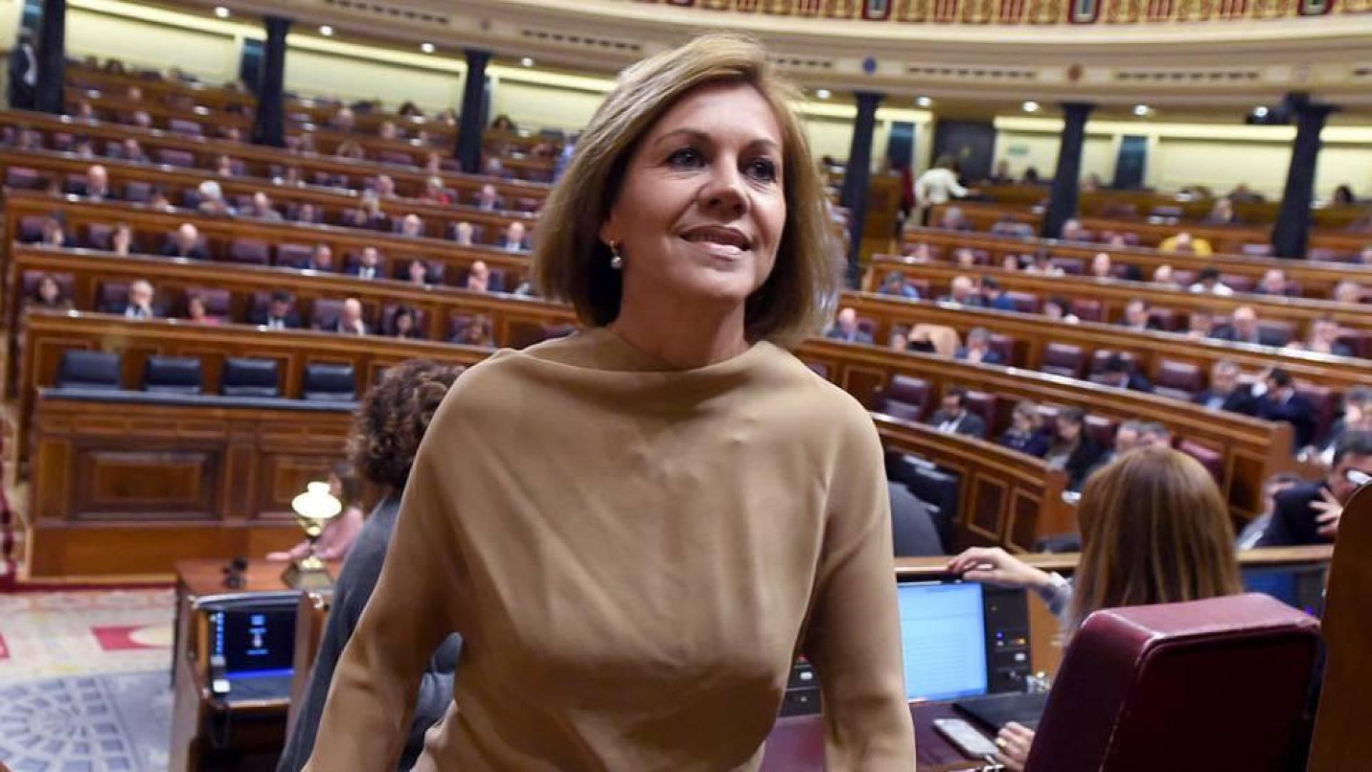 Cospedal dimite de la dirección del PP, pero mantiene su escaño en el Congreso
