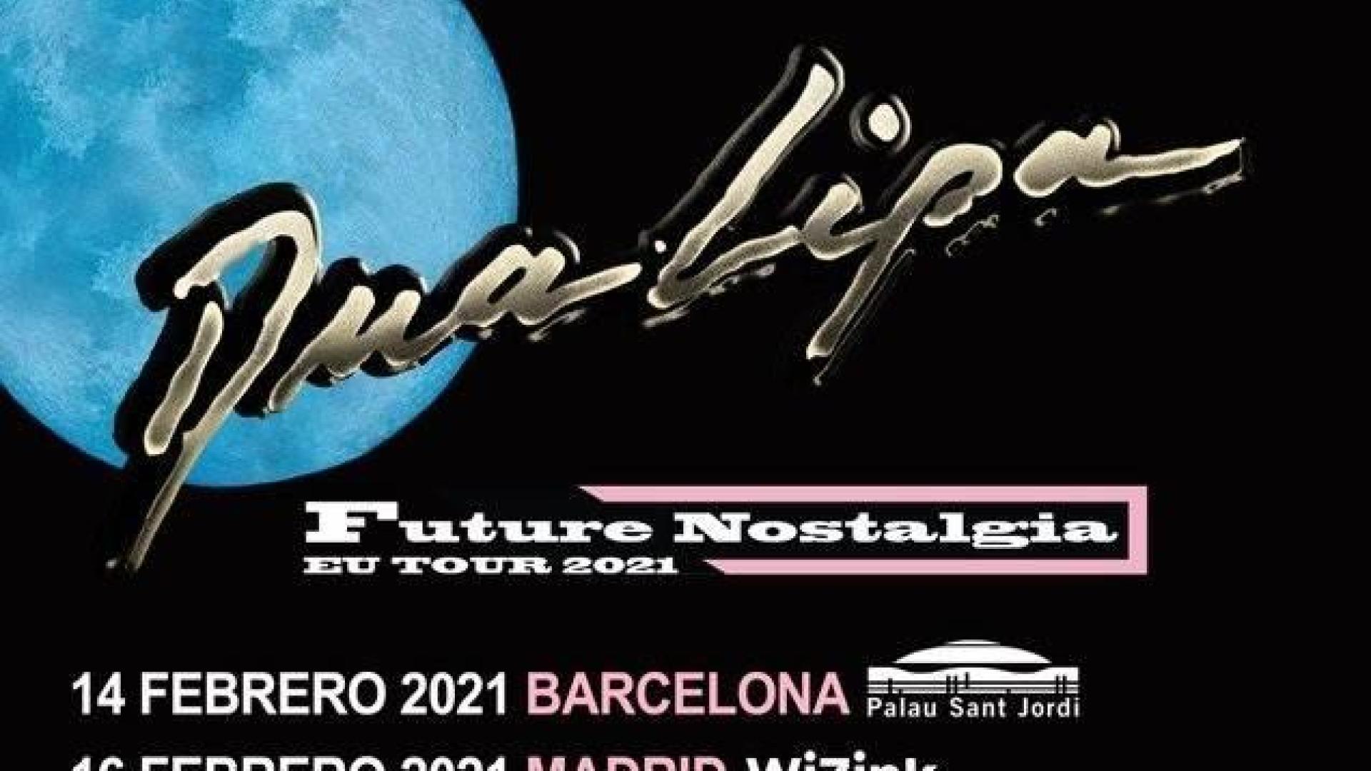 Cartel de los conciertos.