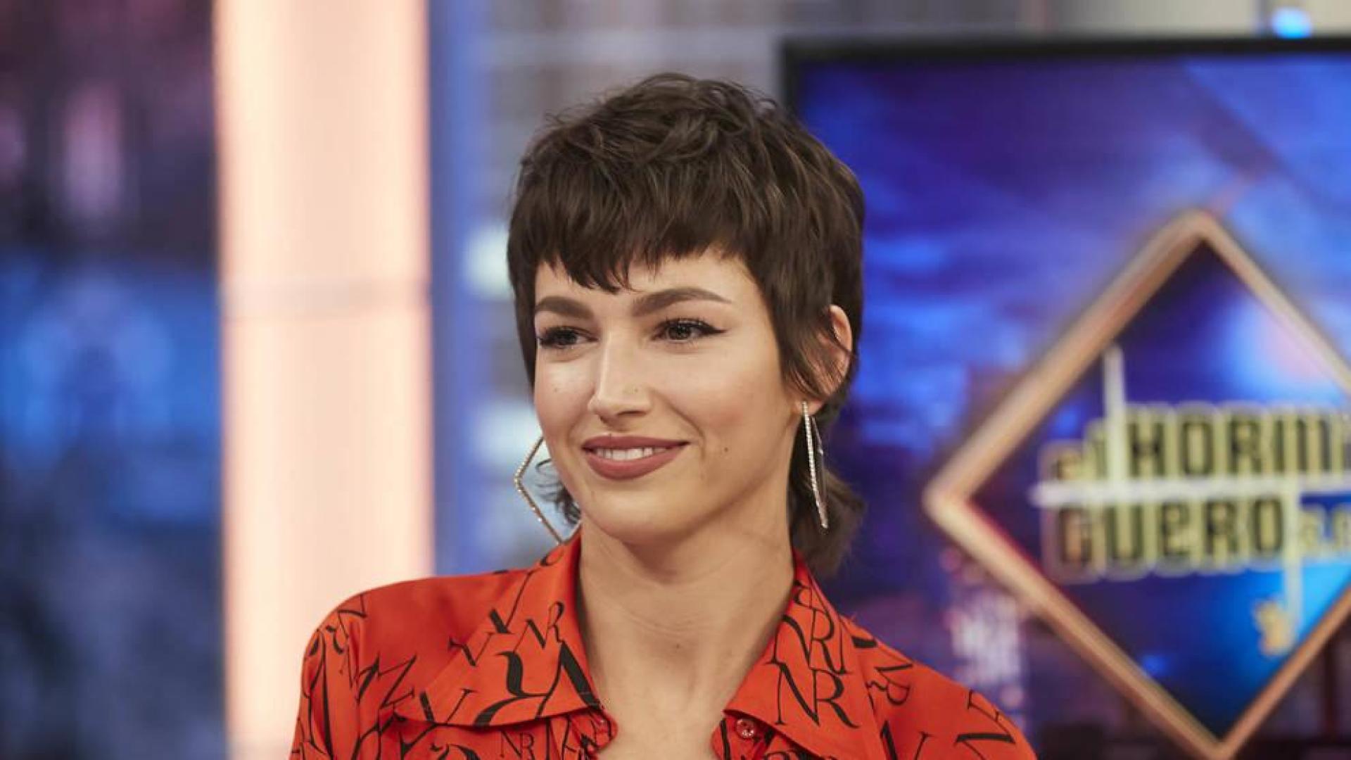 Úrsula Corberó presentado la tercera temporada de 'La Casa de Papel' en El Hormiguero.