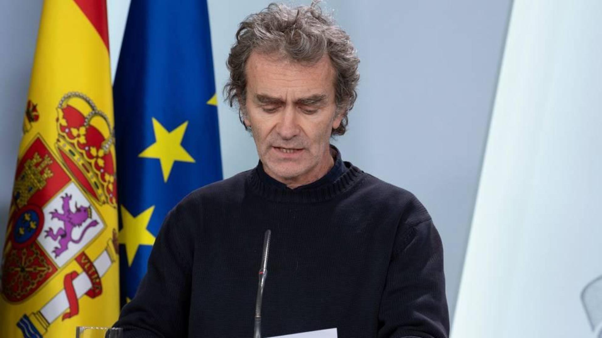 El director del Centro de Coordinación de Alertas y Emergencias Sanitarias del Ministerio de Sanidad, Fernando Simón.