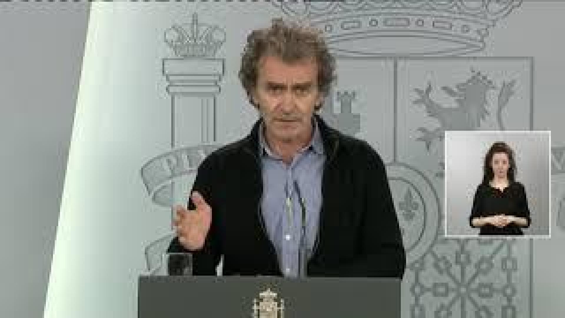 Fernando Simón asegura que "estamos llegando al pico de la curva"