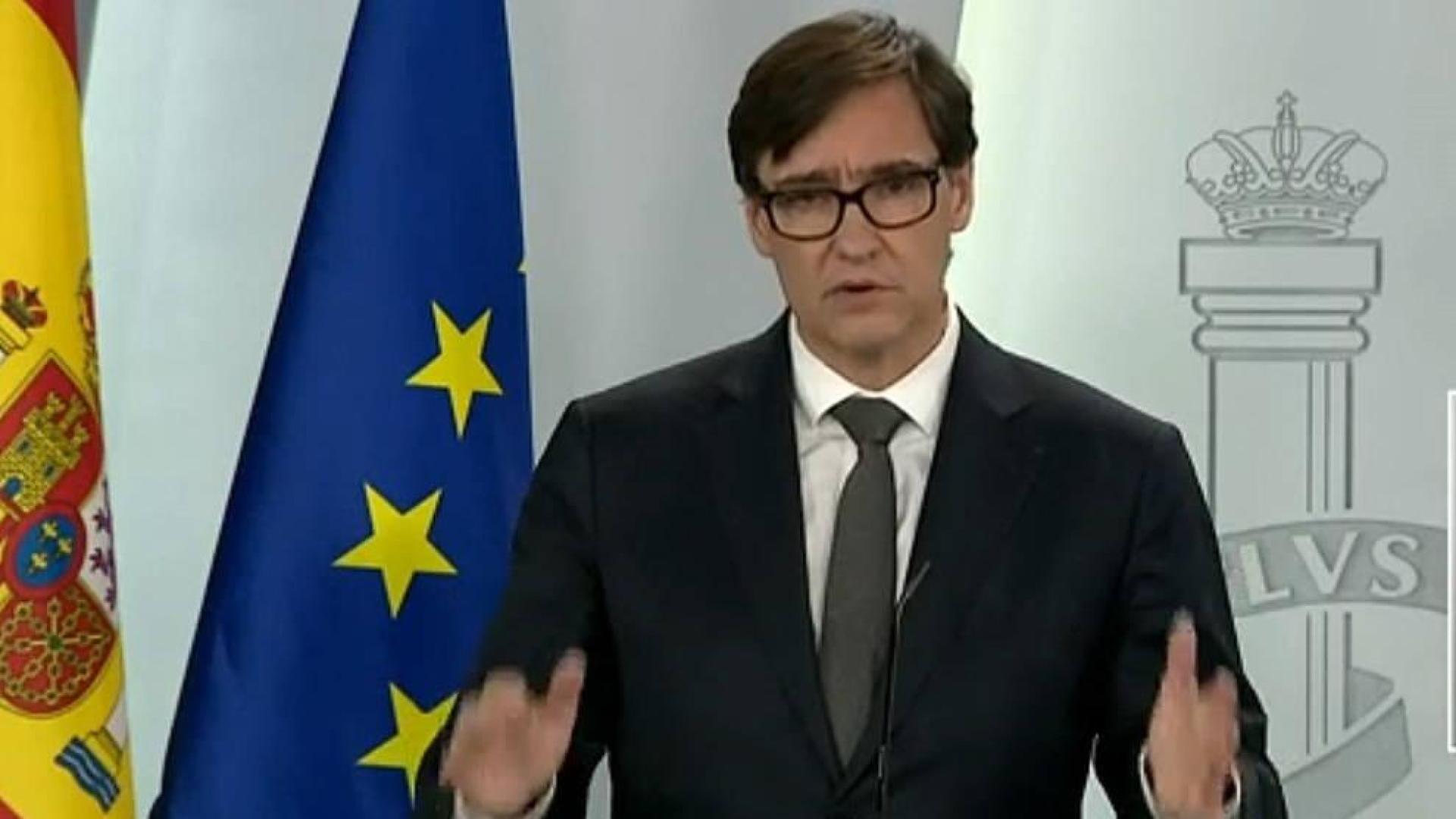 Salvador Illa, ministro de Sanidad.