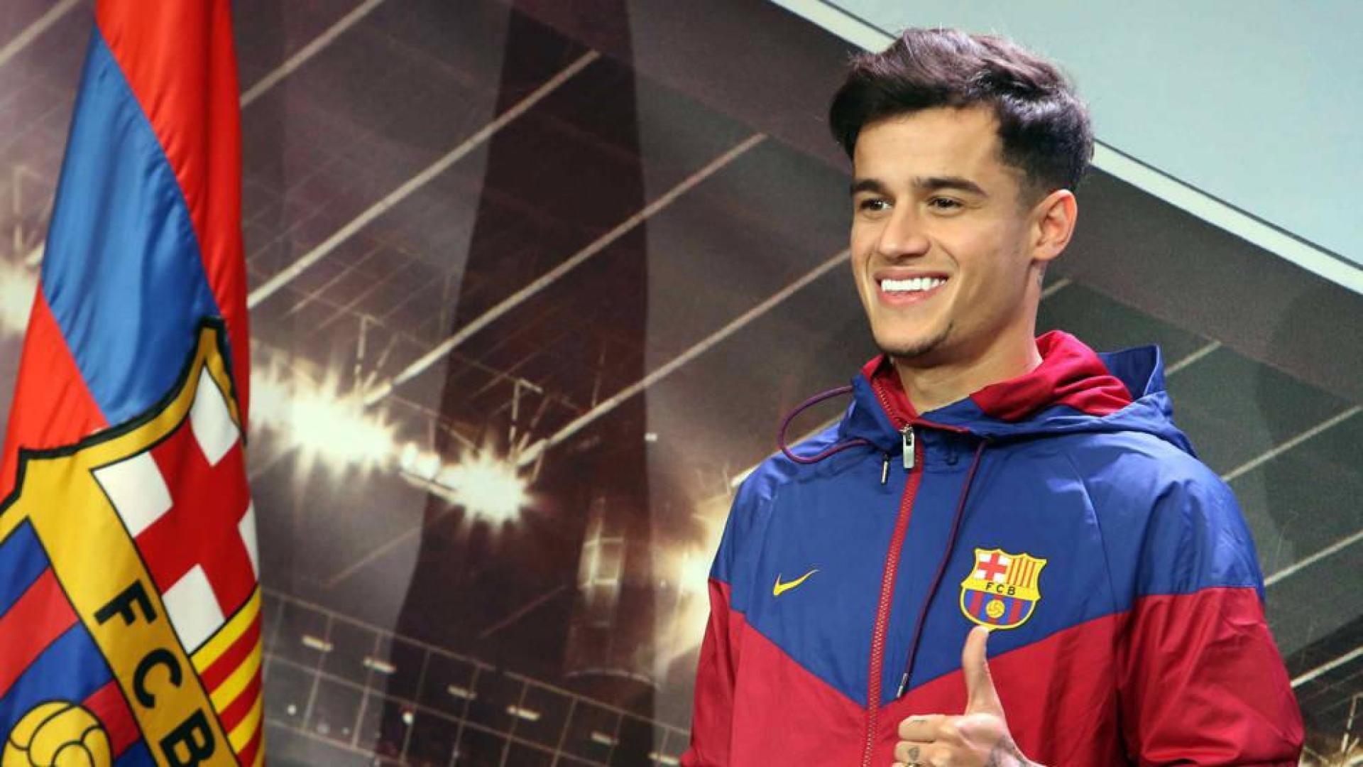 Coutinho sufre una lesión que retrasará 20 días su debut