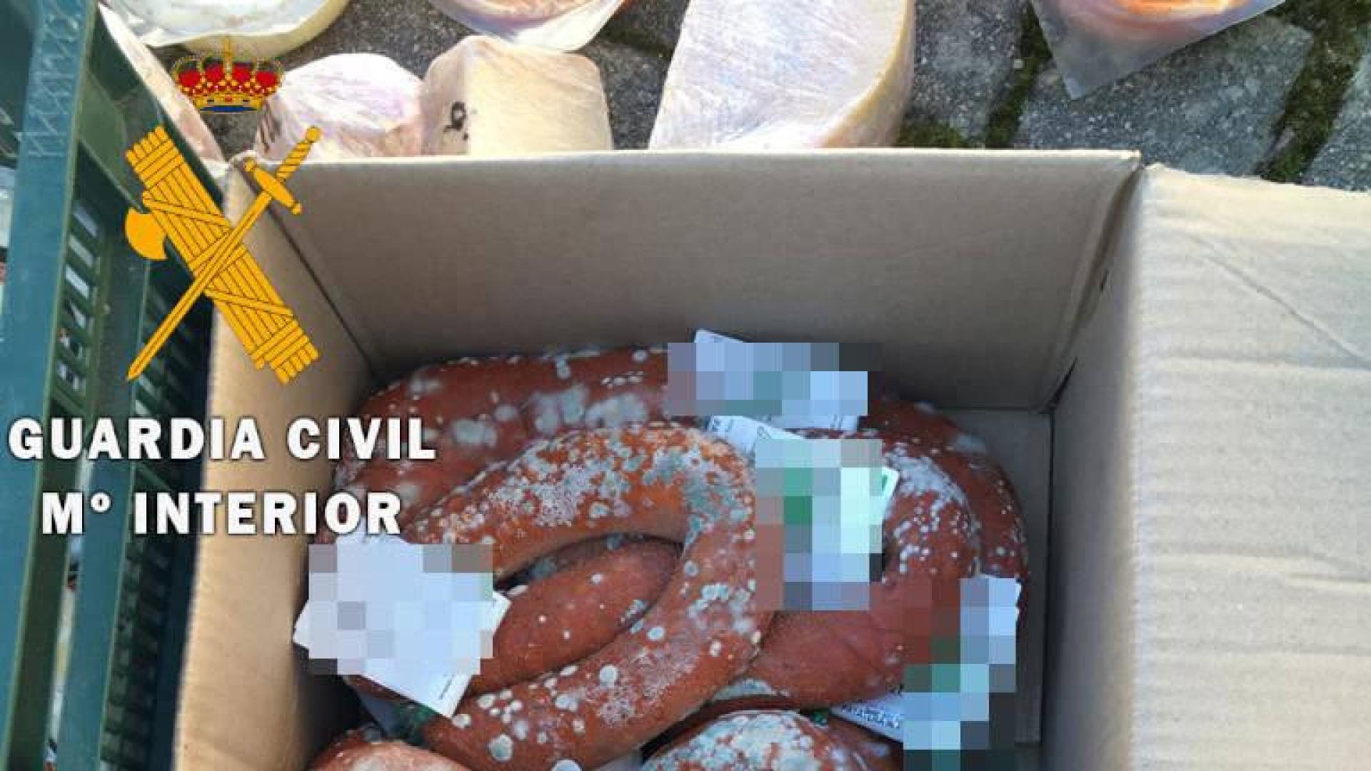 Incautados 100 kilos de alimentos en mal estado destinados a un mercado medieval