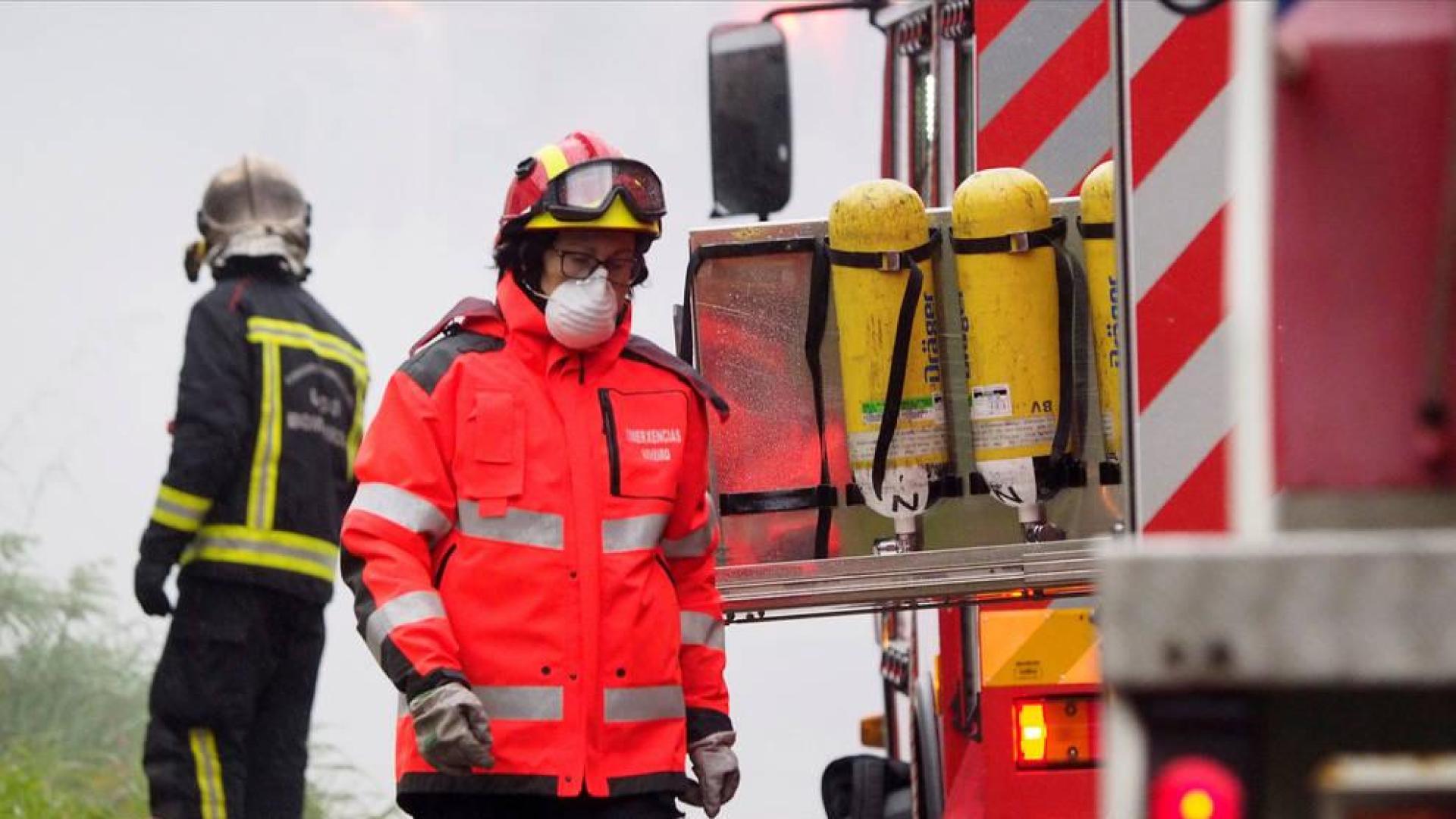 Fallece una mujer en el incendio de una vivienda en Ourense