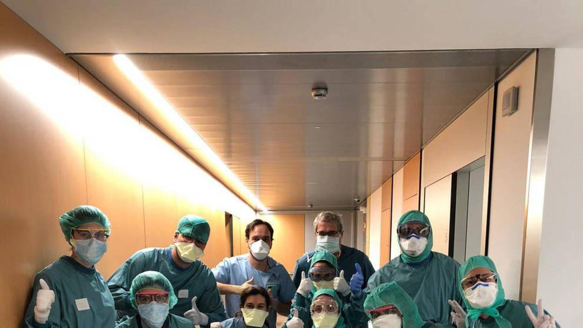 Un médico de Osasuna en primera línea