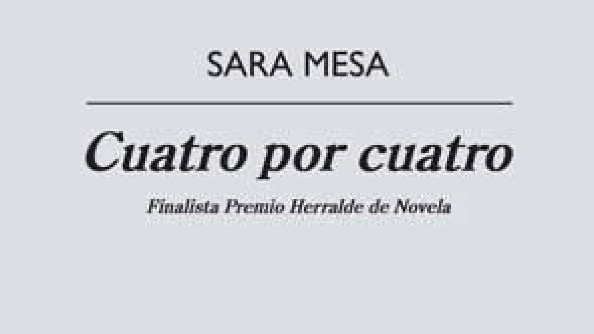 Una novela: 'Cuatro por cuatro'