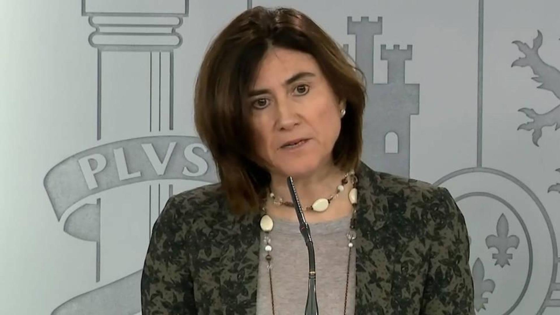 La jefa de área del Centro de Coordinación de Alertas y Emergencias Sanitarias del Ministerio de Sanidad, María José Sierra.