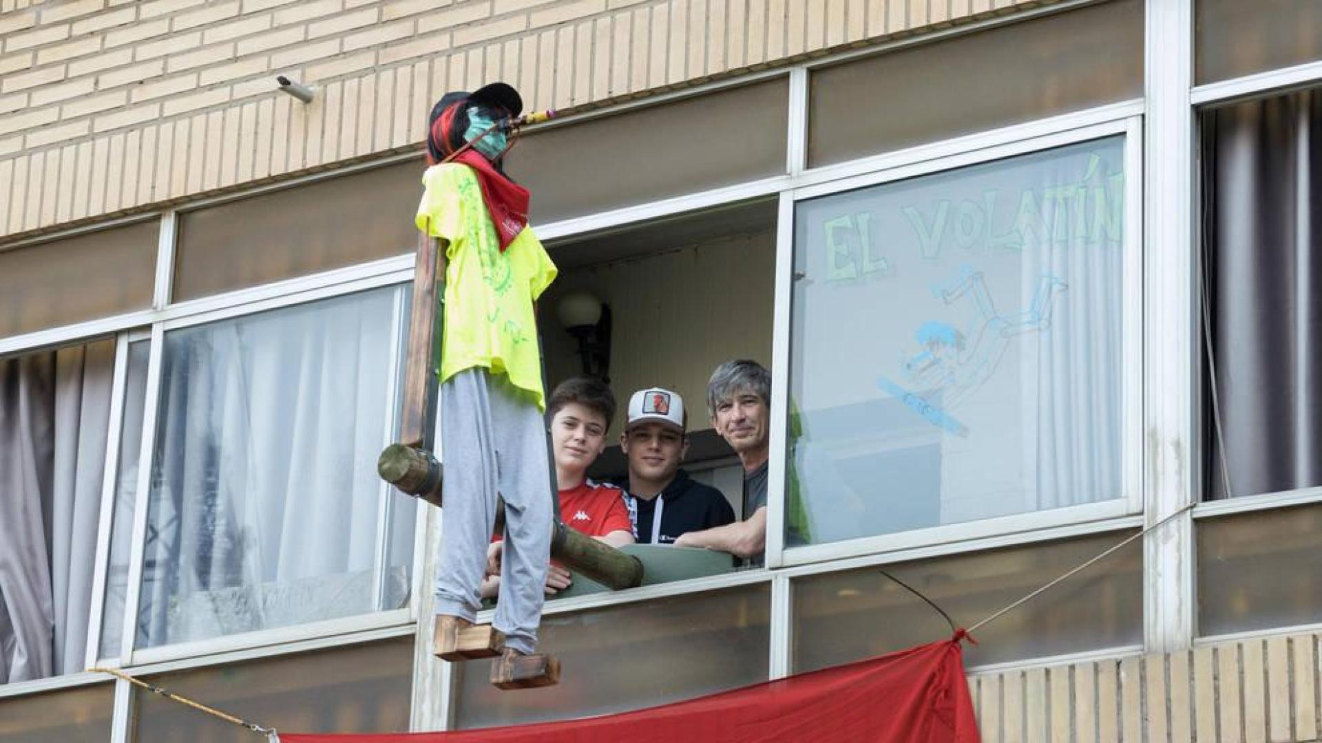 Los tudelanos dan vida a su popular Volatín