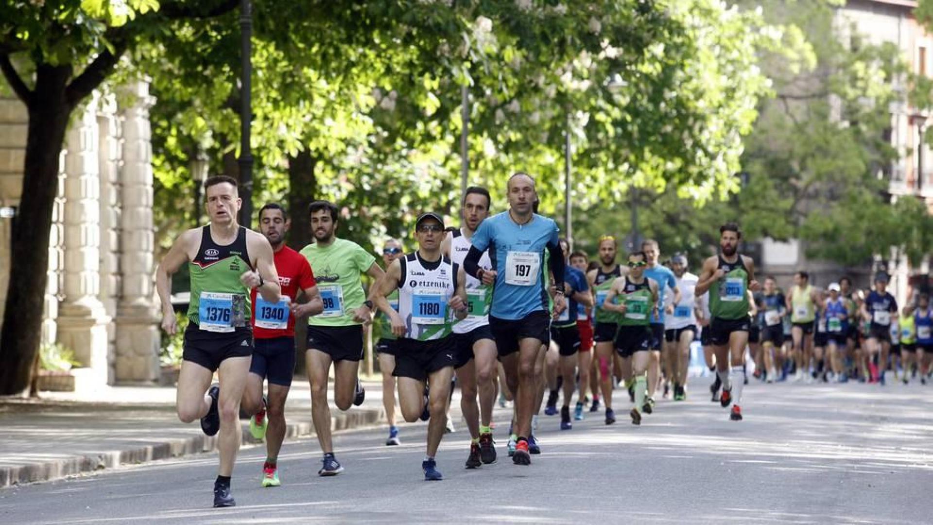 Galería de imágenes de la carrera disputada este domingo en Pamplona.