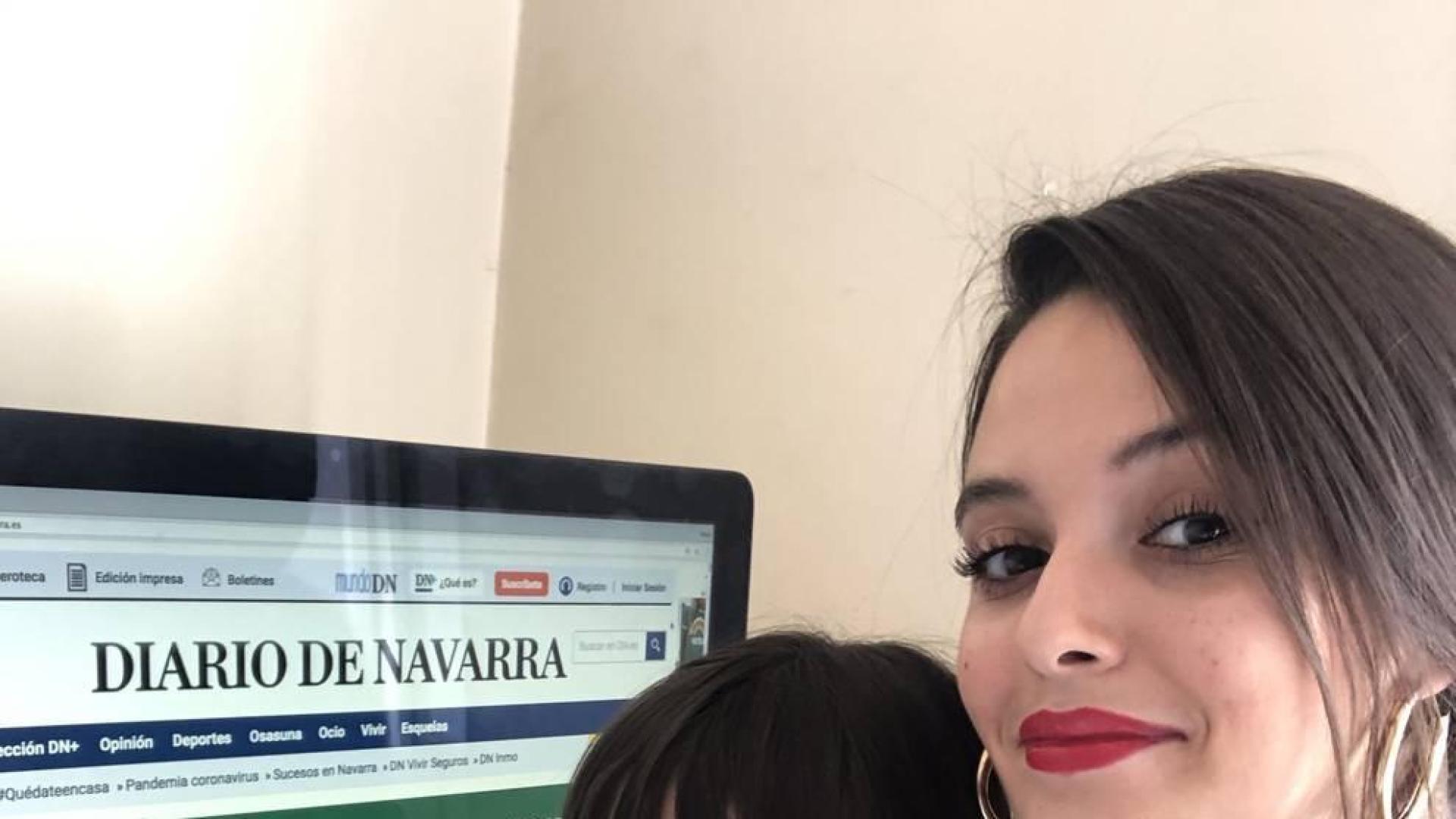 "No podemos salir, pero sí leer juntas el Diario"