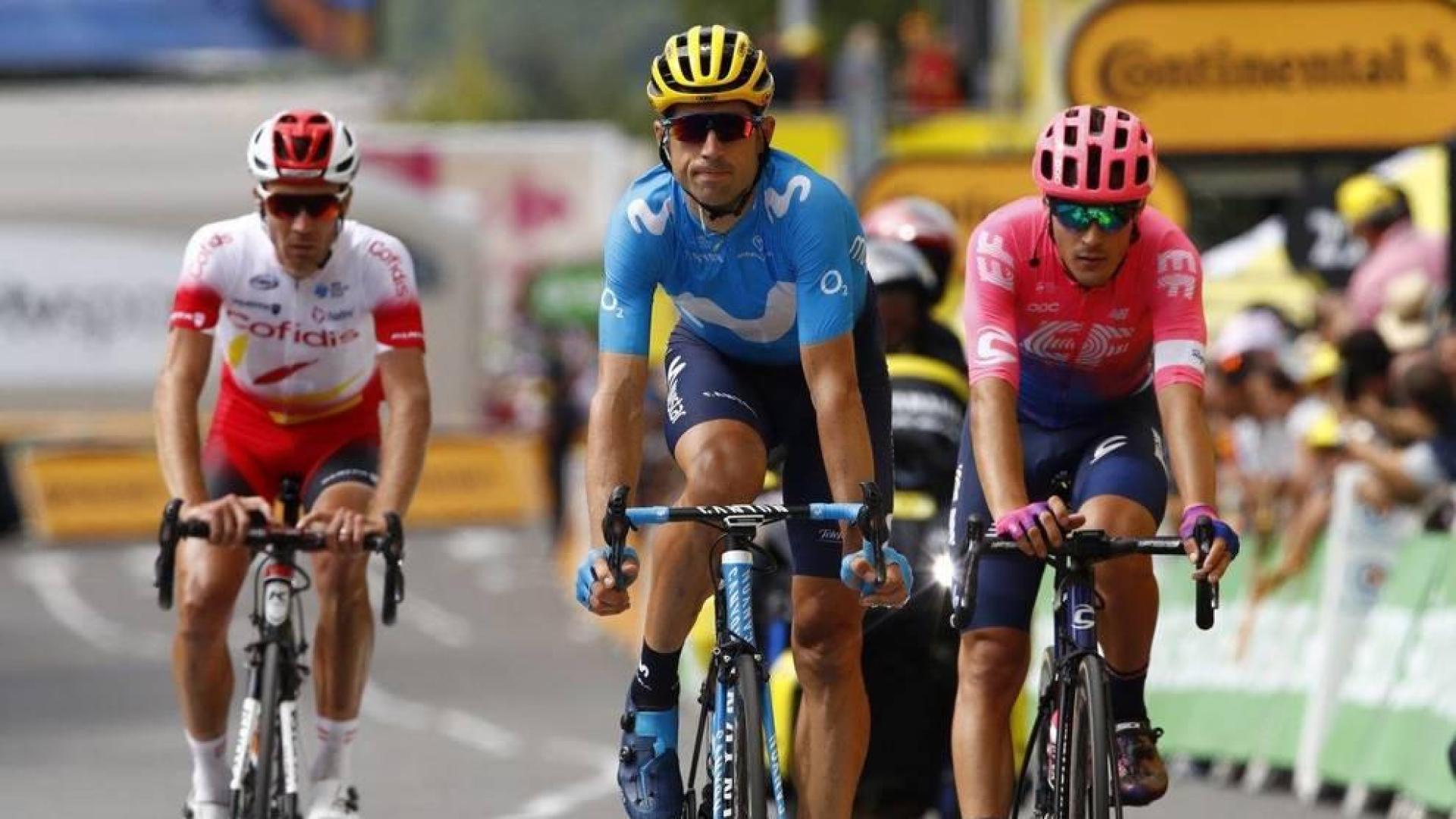Imanol Erviti, en una de las etapas del pasado Tour de Francia.