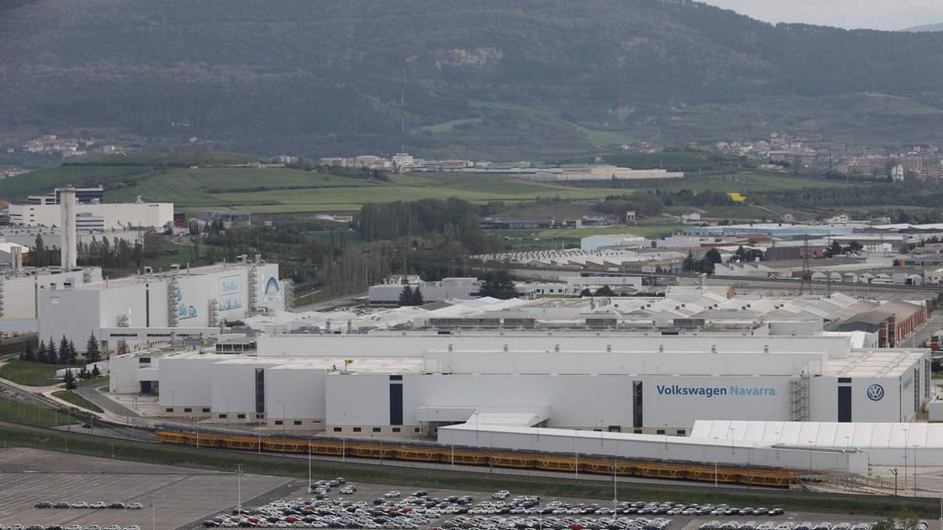 Vista de la factoría de Volkswagen Navarra.
