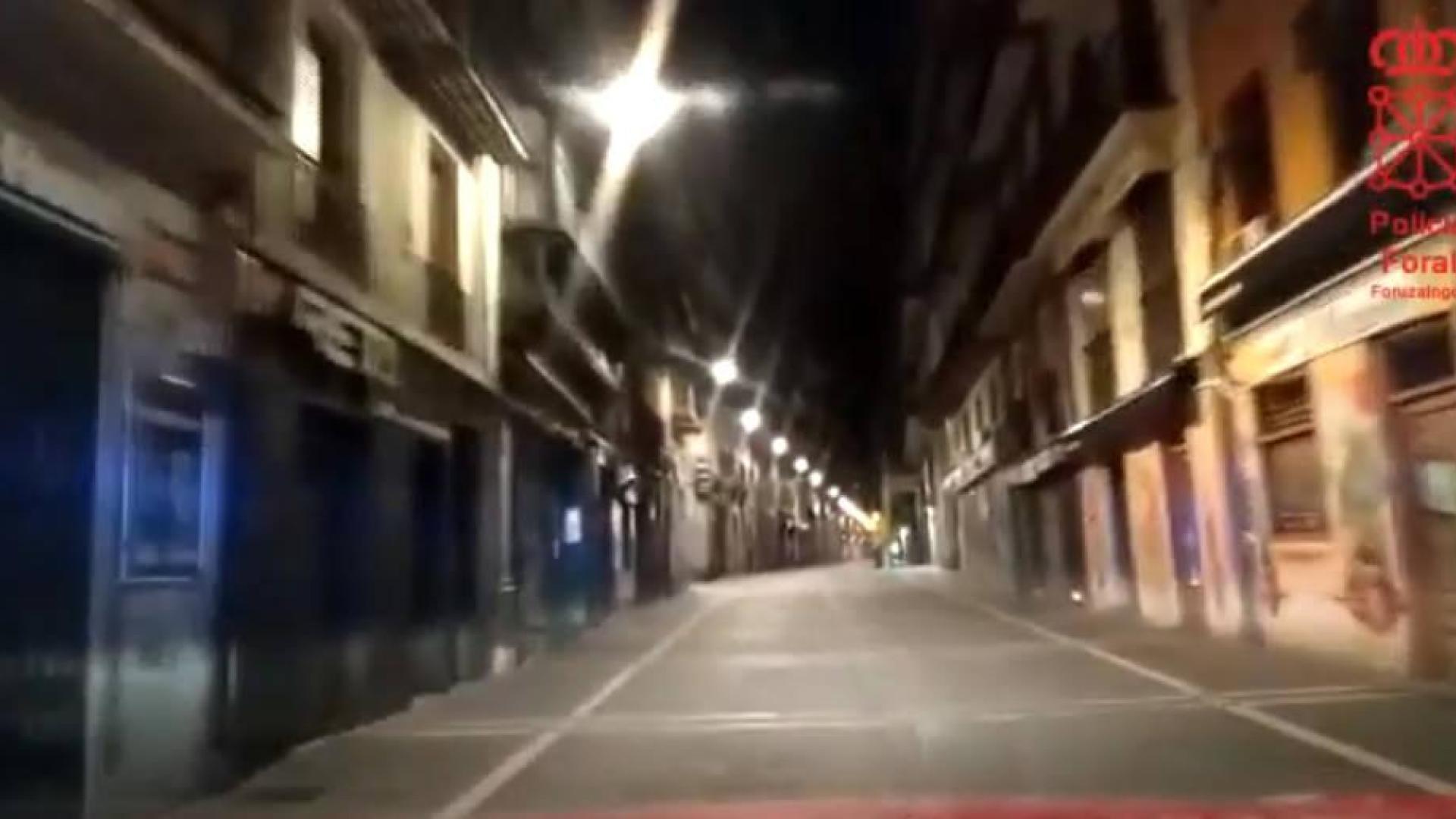 Policía Foral y su vídeo de ya falta menos para San Fermín 2021