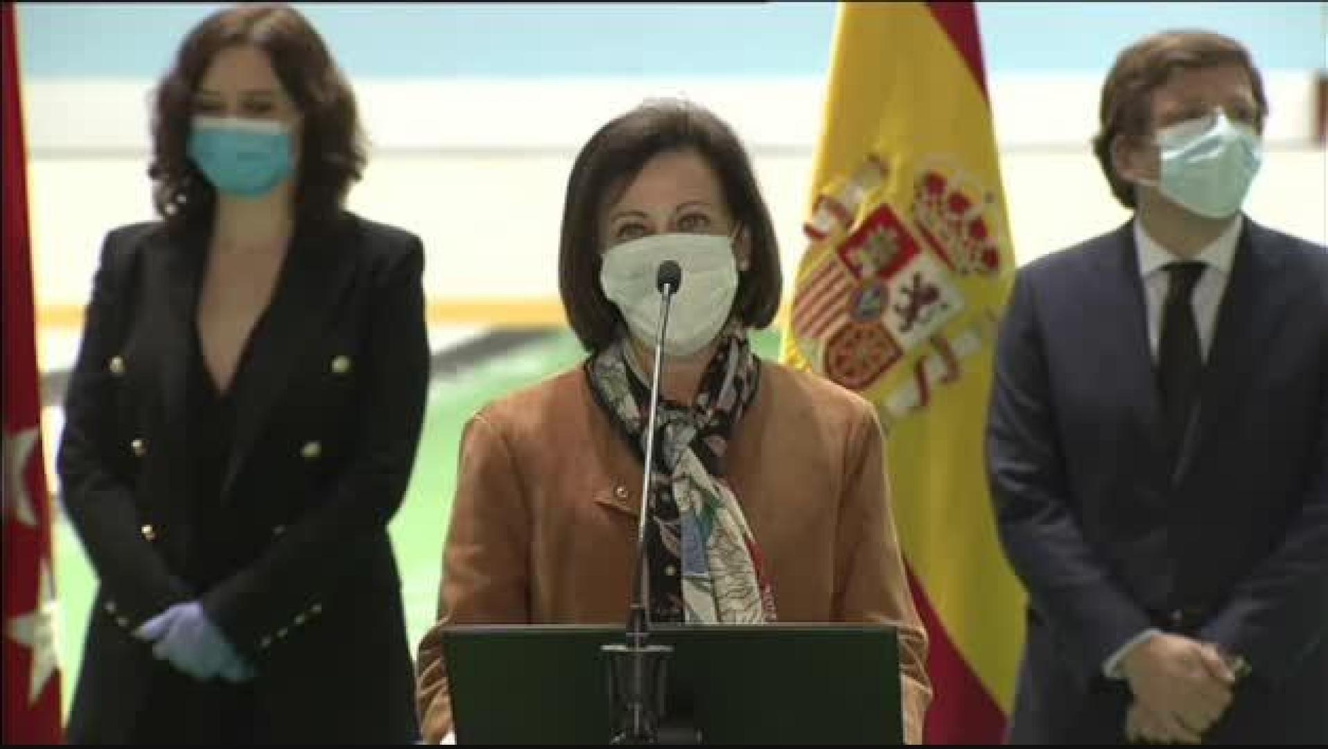 Vídeo: Margarita Robles emociona con sus palabras durante la clausura del Palacio de Hielo