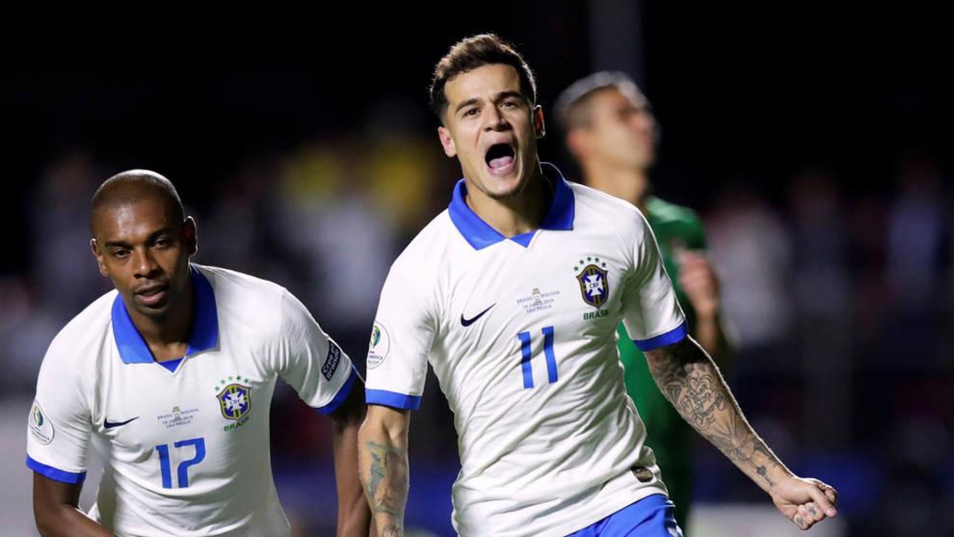 Coutinho sí funciona con Brasil