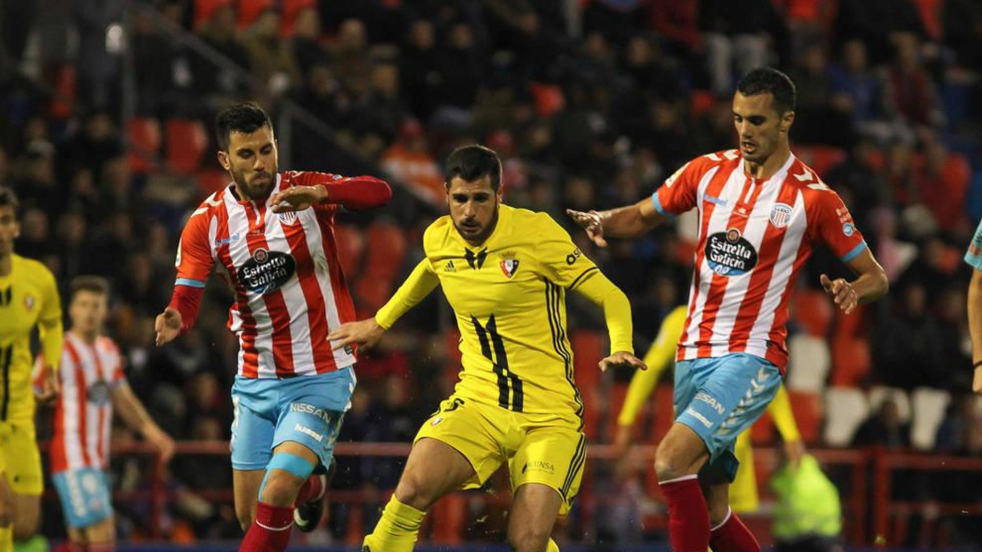 En directo: sigue la narración minuto a minuto del Lugo-Osasuna