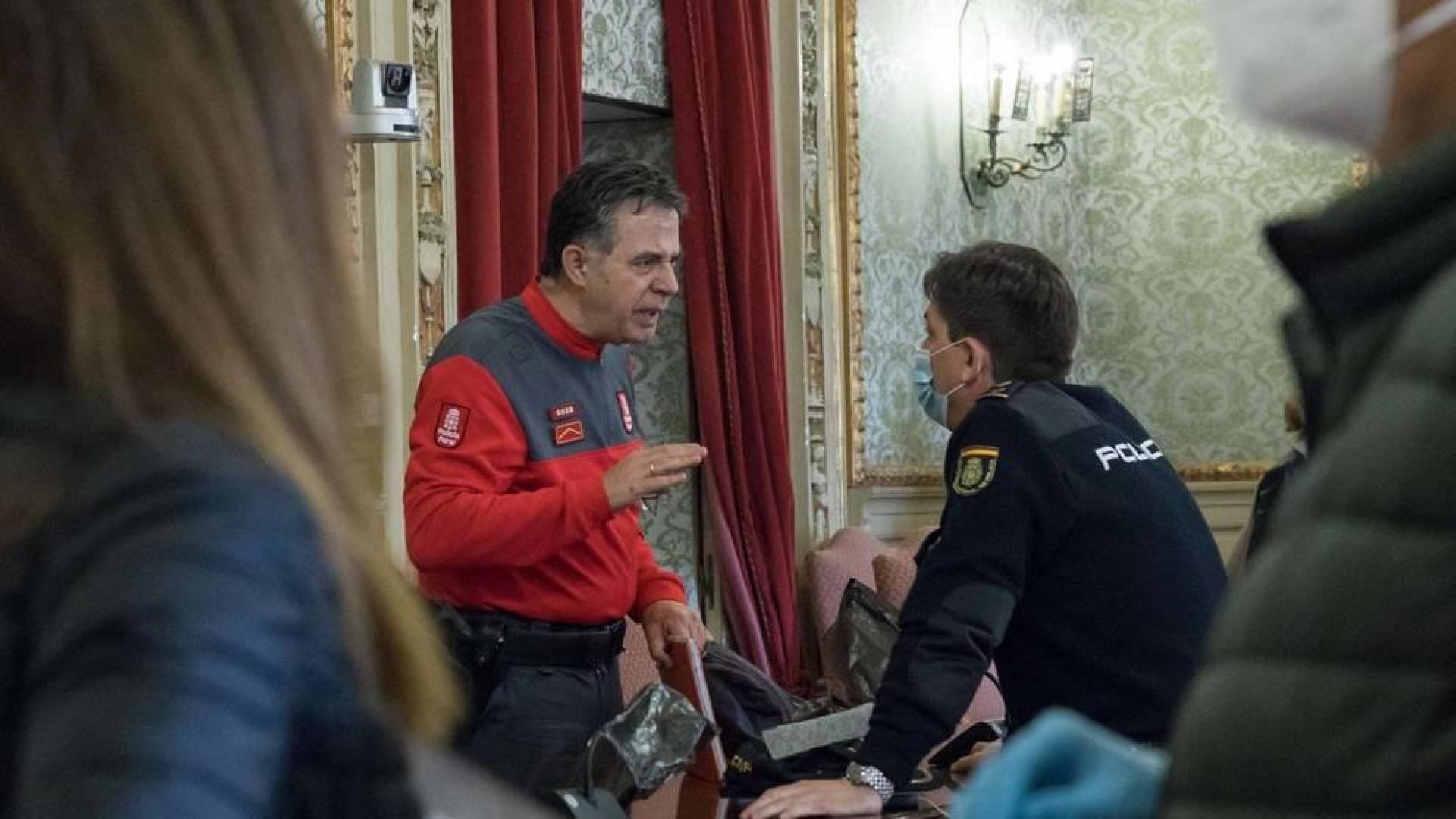 Los jefes de Policía Foral y Nacional de Tudela discuten por los efectivos en la calle