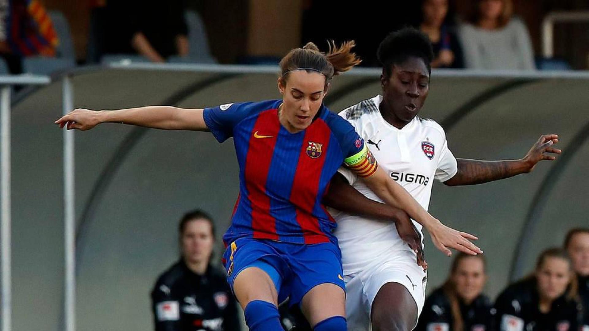 La navarra Marta Unzué, "ante el mayor reto de la historia del Barça Femenino"