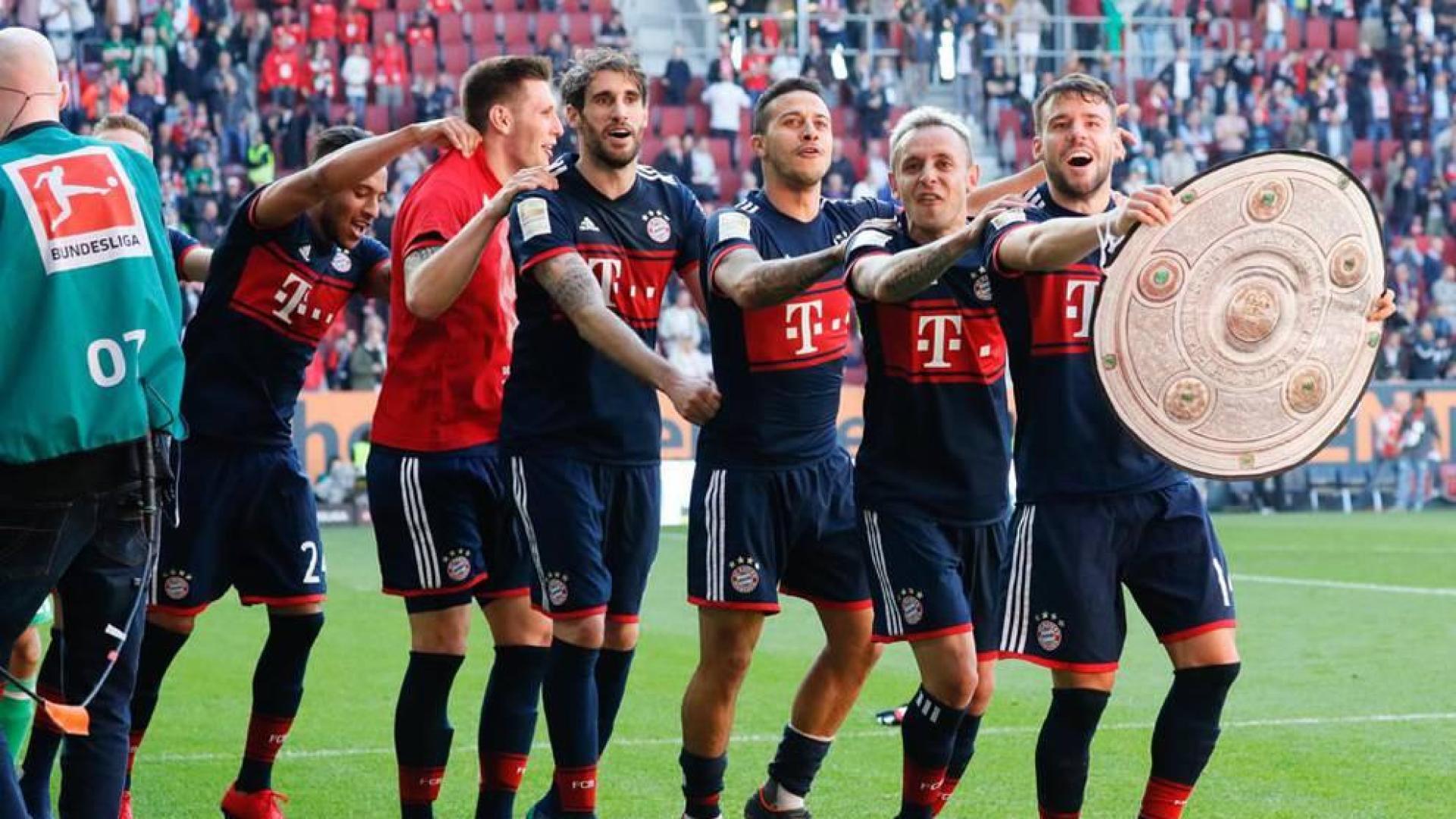 Javi Martínez conquista su sexta Bundesliga consecutiva con el Bayern