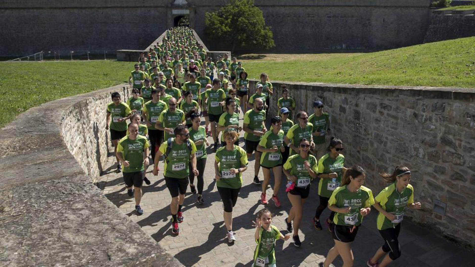 La carrera solidaria de la Asociación contra el Cáncer que se celebró el año pasado, el 3 de junio. Este año será on line, del 6 al 10 de mayo.