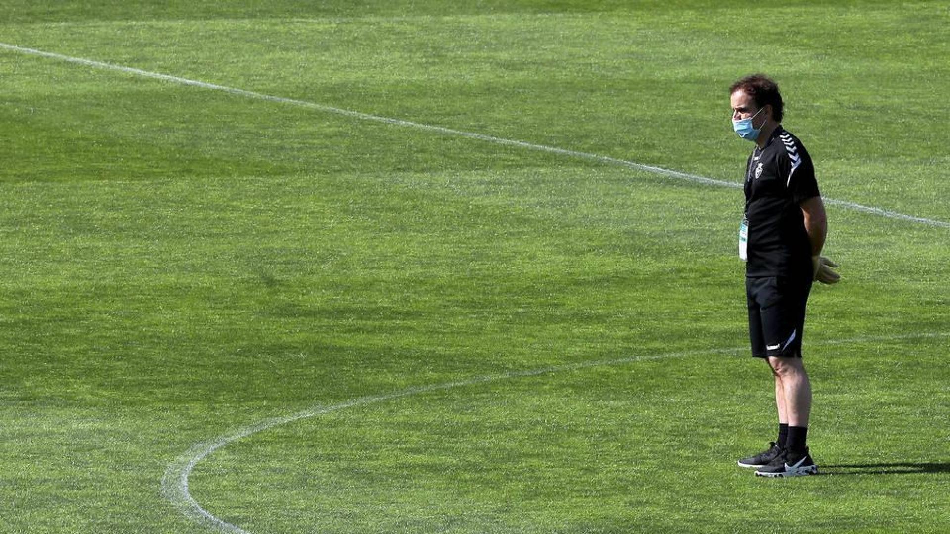 Arrasate: "Queremos que los jugadores se familiaricen con la nueva situación"