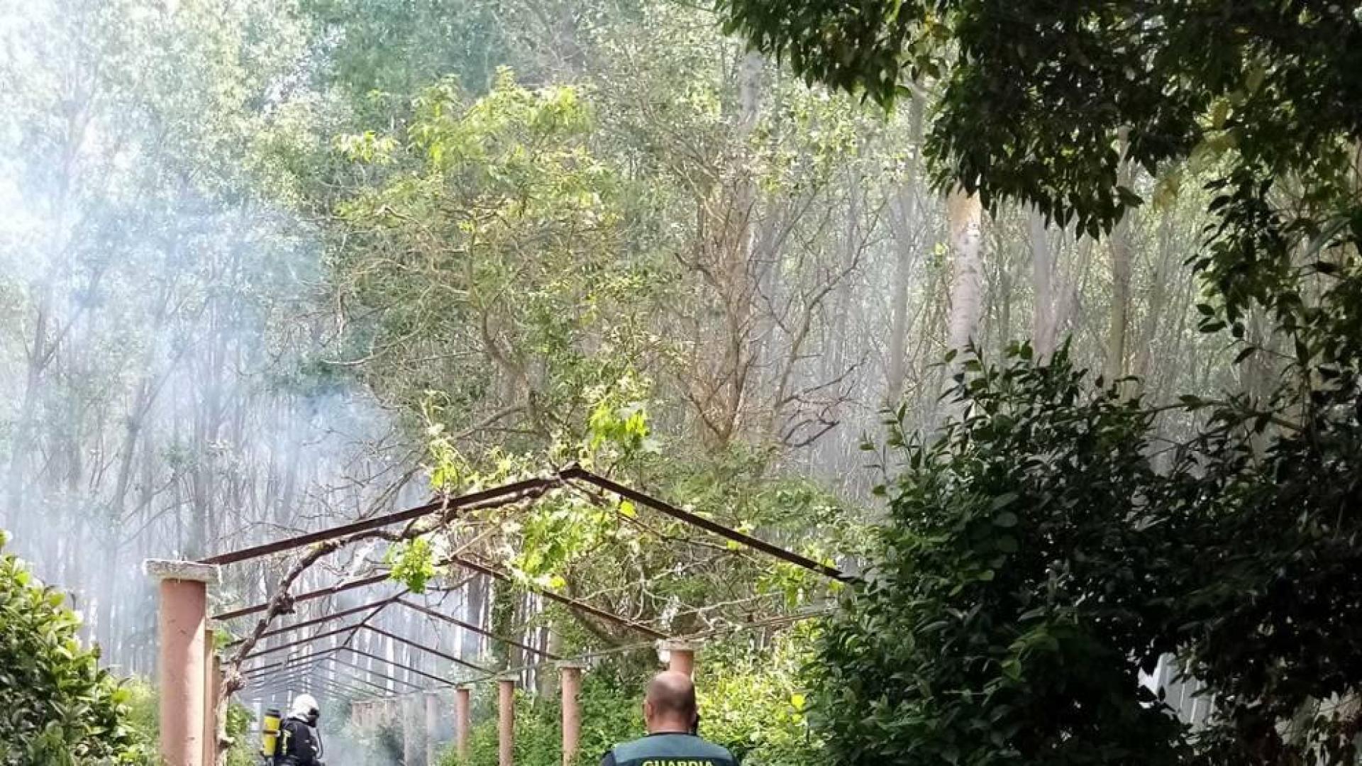 El fuego quemó una extensión de 2 hectáreas aproximadamente