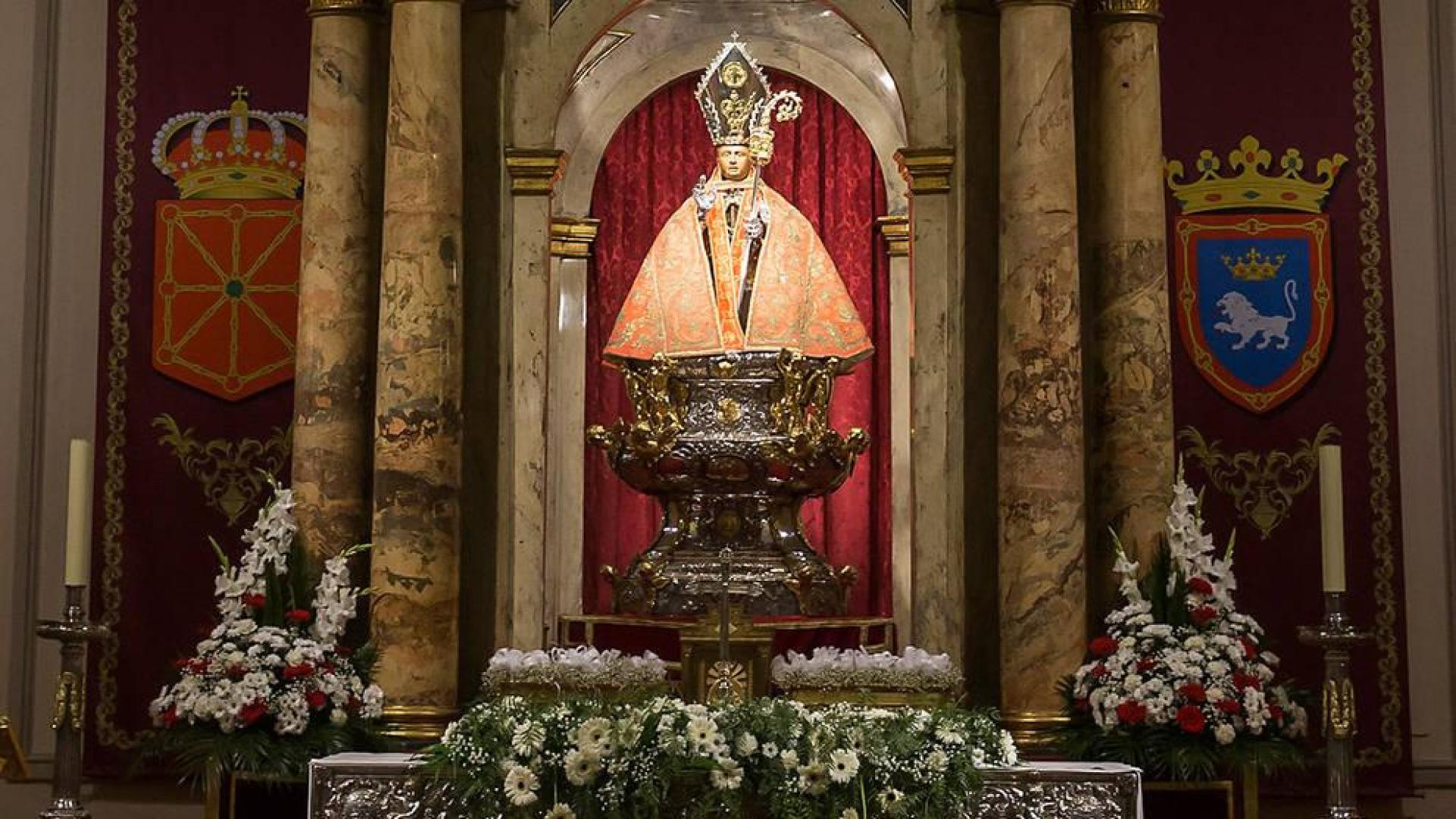 San Fermín en su capilla