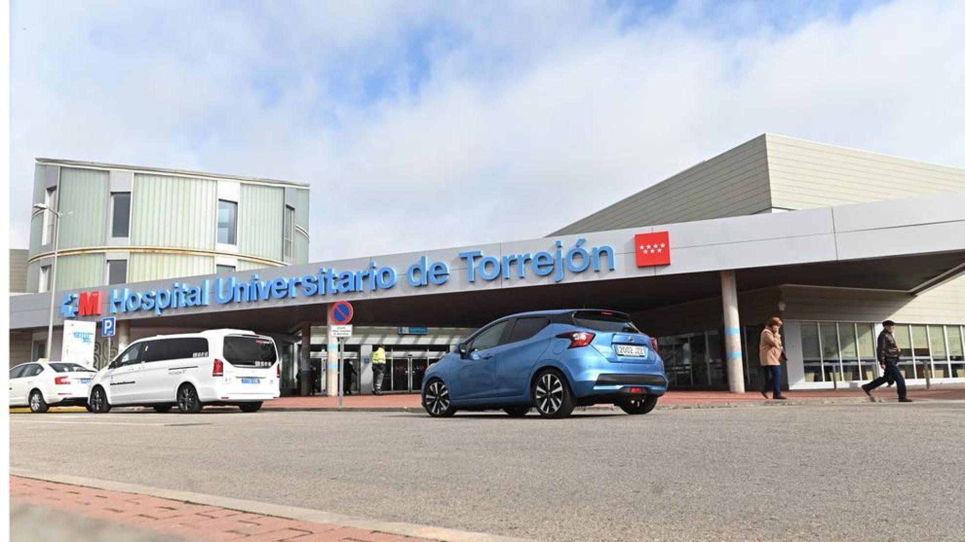 Hospital Universitario de Torrejón de Ardoz, donde se concentra el principal foco del coronavirus en la Comunidad de Madrid