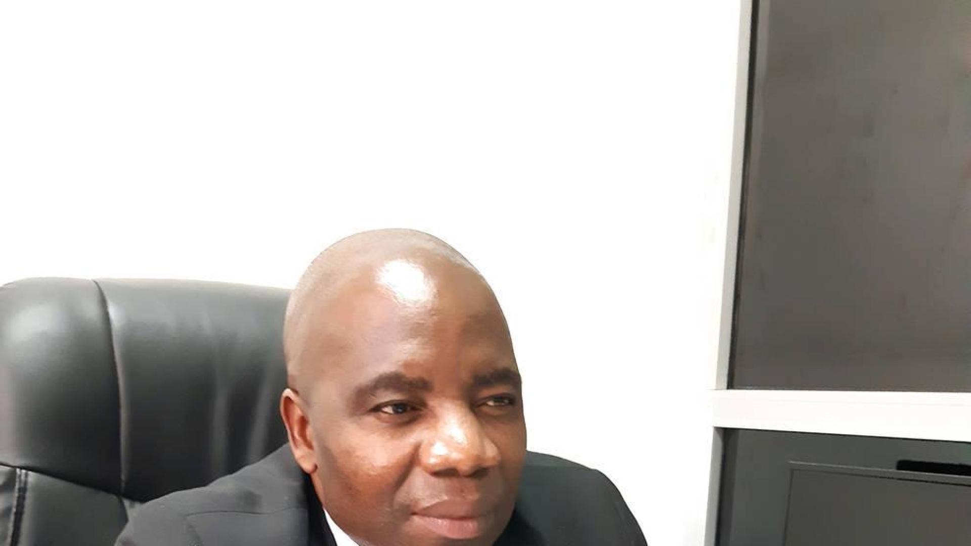 Luc Ounembele, autor de la tesis que ha obtenido la calificación de sobresaliente 'cum laude'.