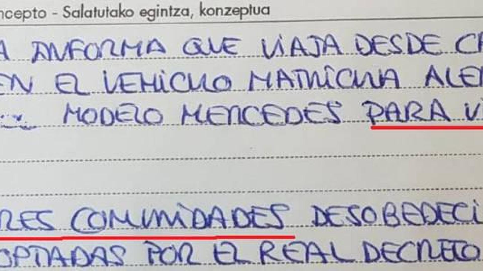 Policía Foral denuncia a una madre y su hija que viajaban de Barcelona a Guipúzcoa