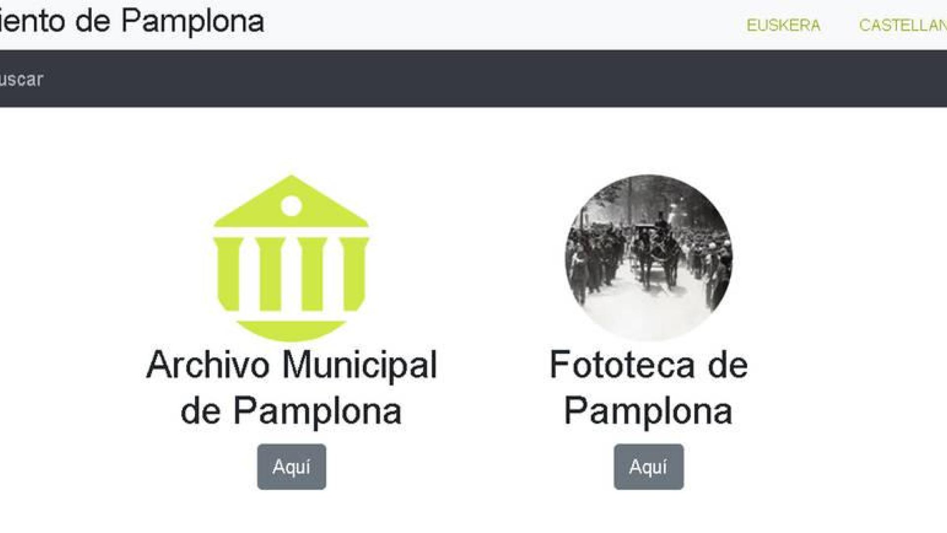 La Fototeca de Pamplona 'on line' recoge imágenes de hasta 85 localidades navarras