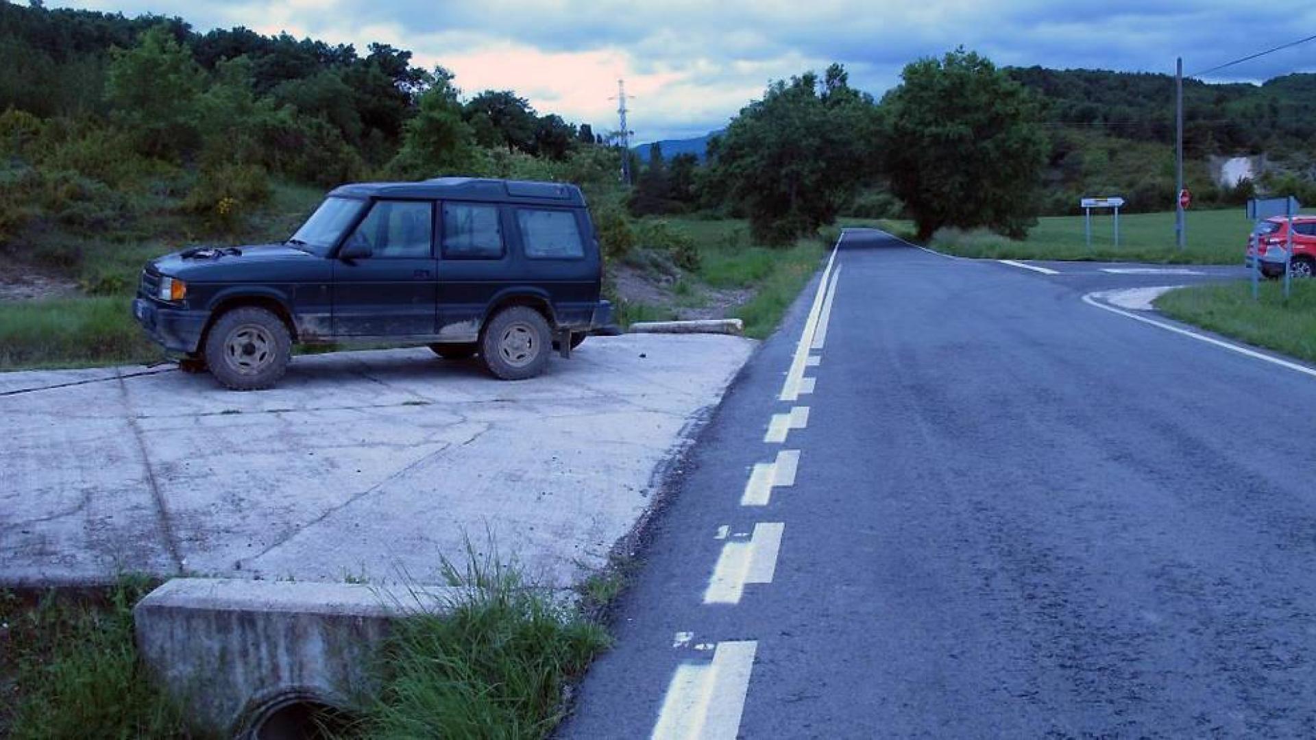 Detenido un vecino de Huarte en Urraúl Alto por sustraer dos vehículos y conducir borracho