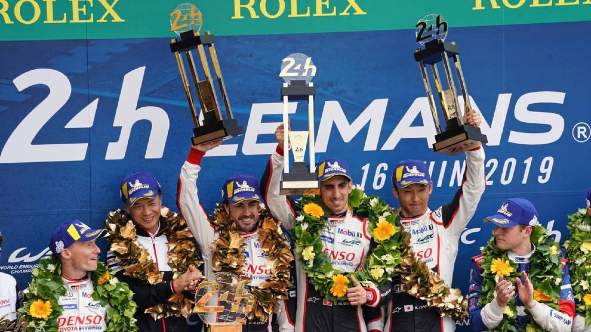 Fernando Alonso gana el Mundial de Resistencia tras vencer en Le Mans