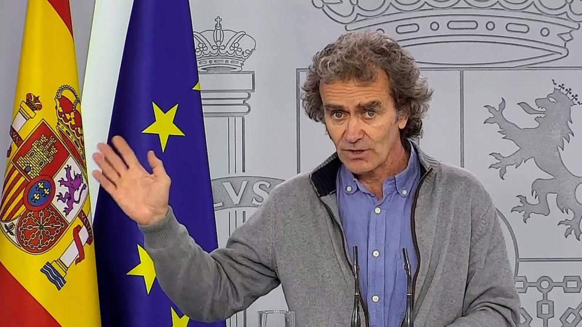 El director del Centro de Coordinación de Alertas y Emergencias Sanitarias (CCAES), Fernando Simón.