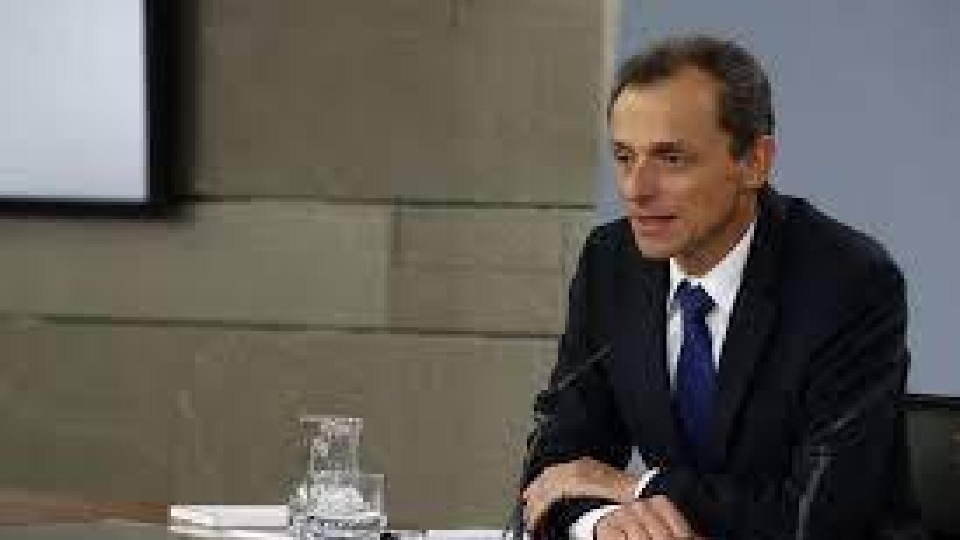 El ministro Pedro Duque declara sobre su chalé