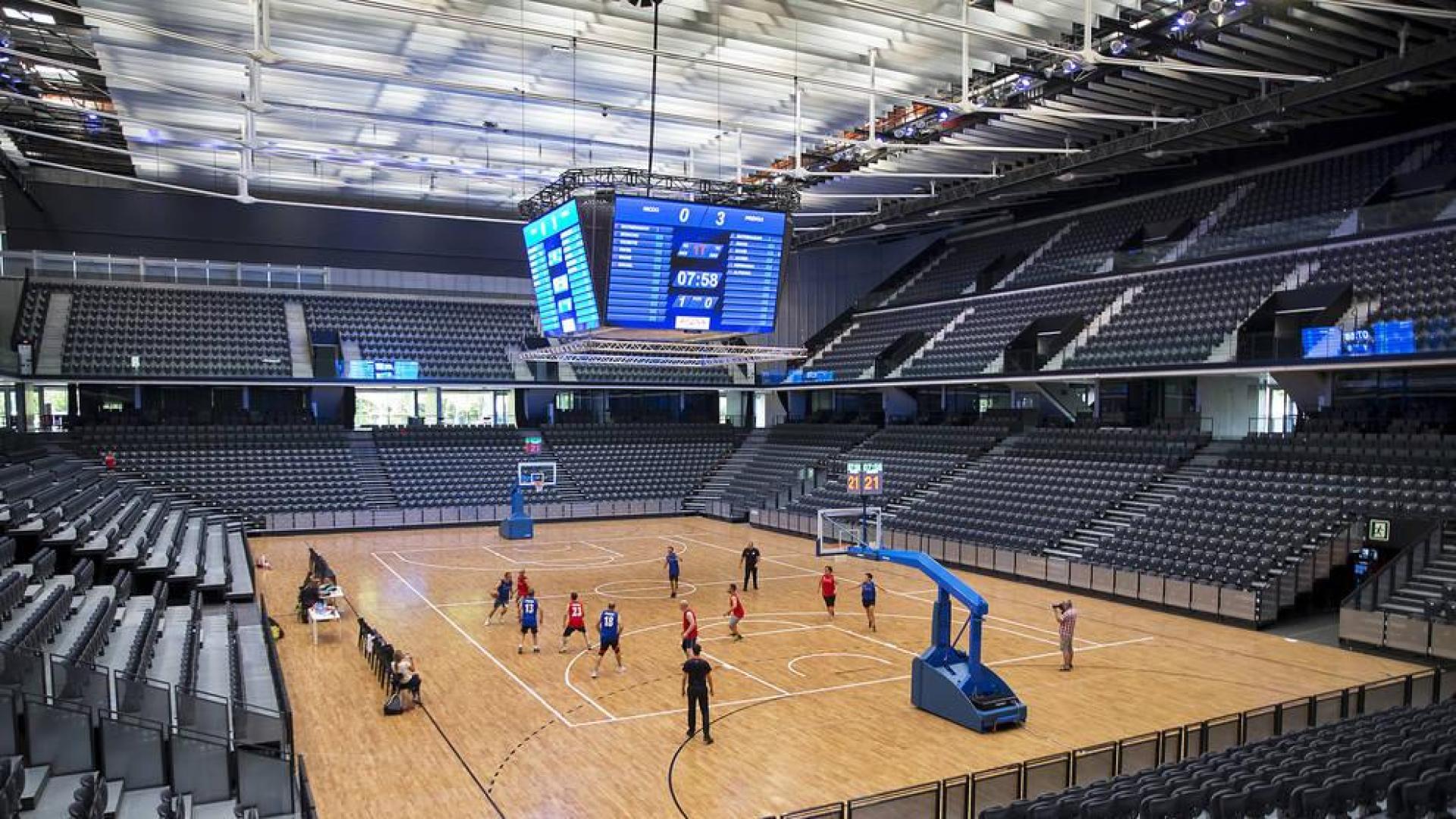Apoyo profesional a la final de la Liga Endesa en el Navarra Arena