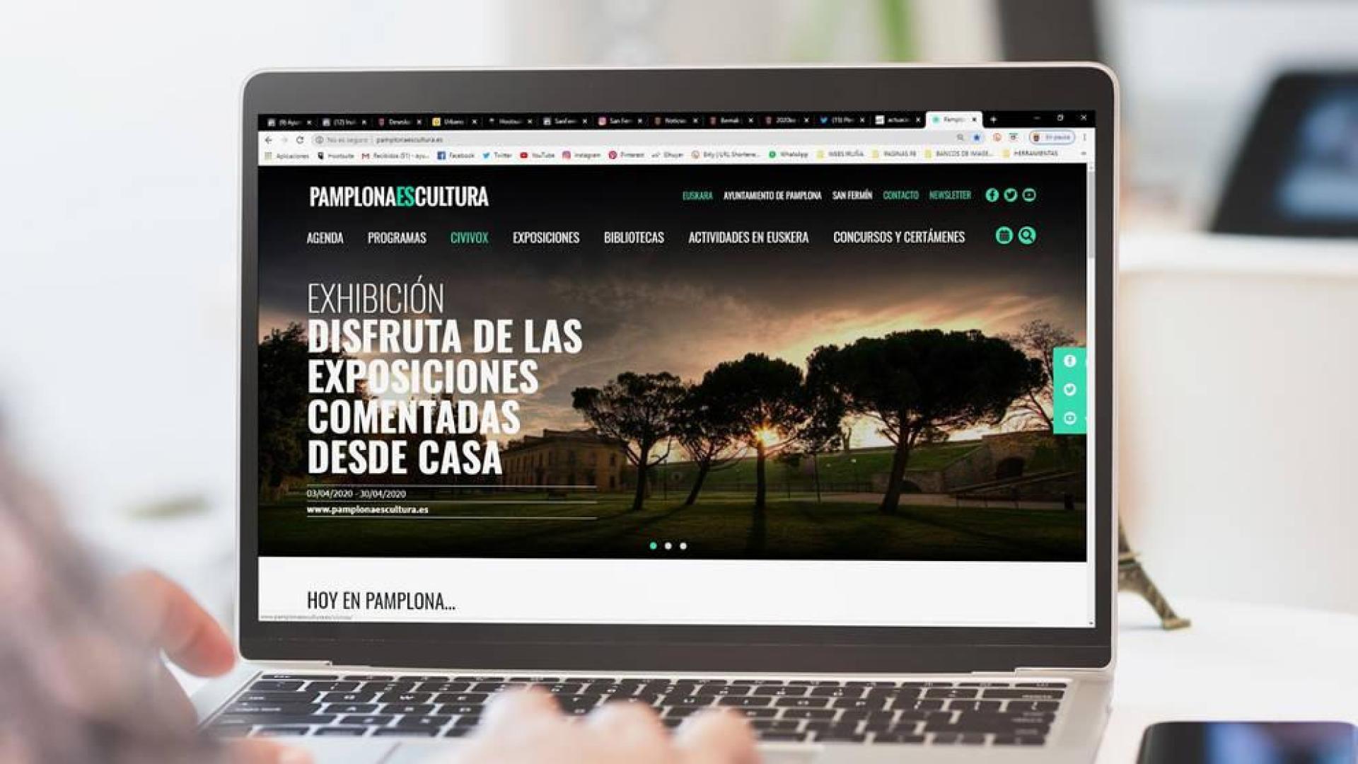 La muestra 'Solo existe si hay alguien que observa' llega a 'Pamplonaescultura'