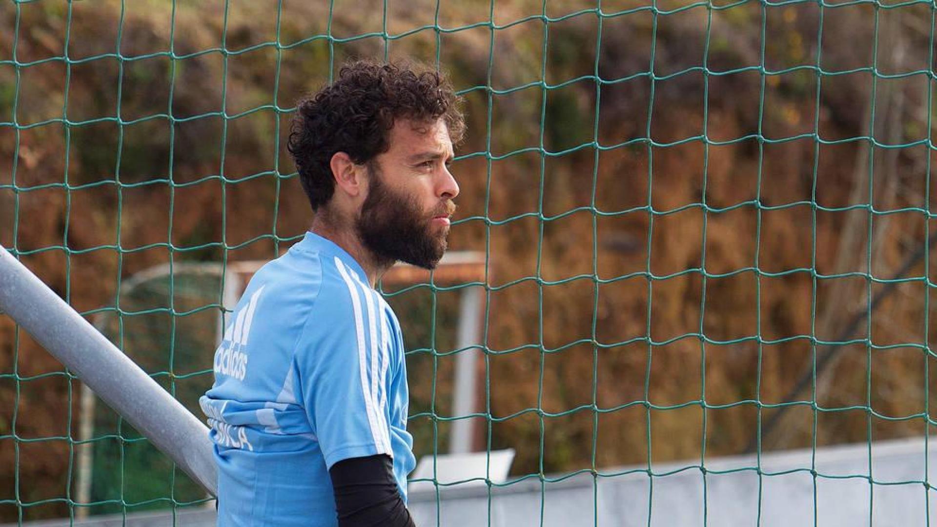 El meta del Celta, Sergio Álvarez, dice adiós  a la temporada