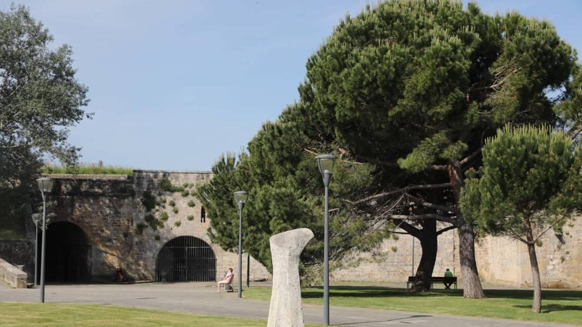 En la imagen, el acceso a la sala de la Ciudadela donde se ofician las bodas civiles.