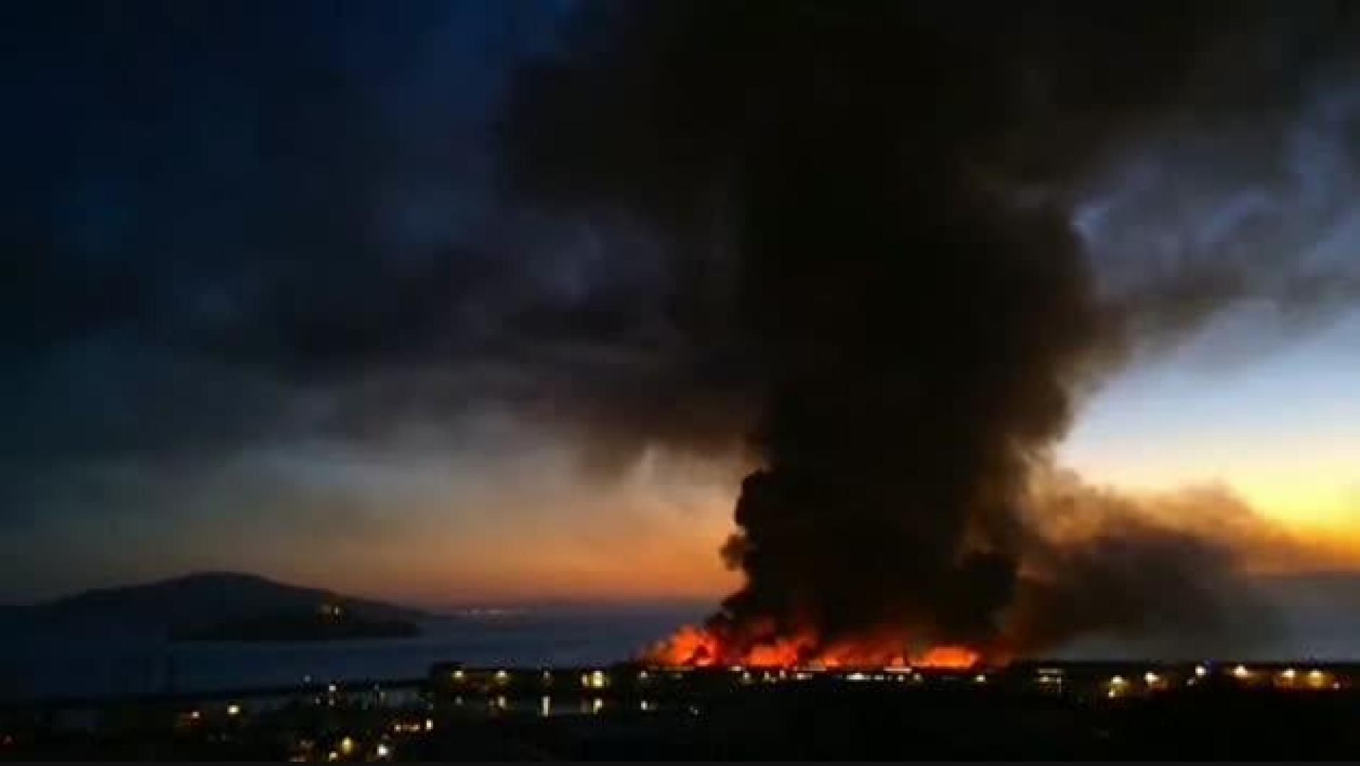 Vídeo: El fuego devora parte del histórico muelle de Pescadores de San Francisco