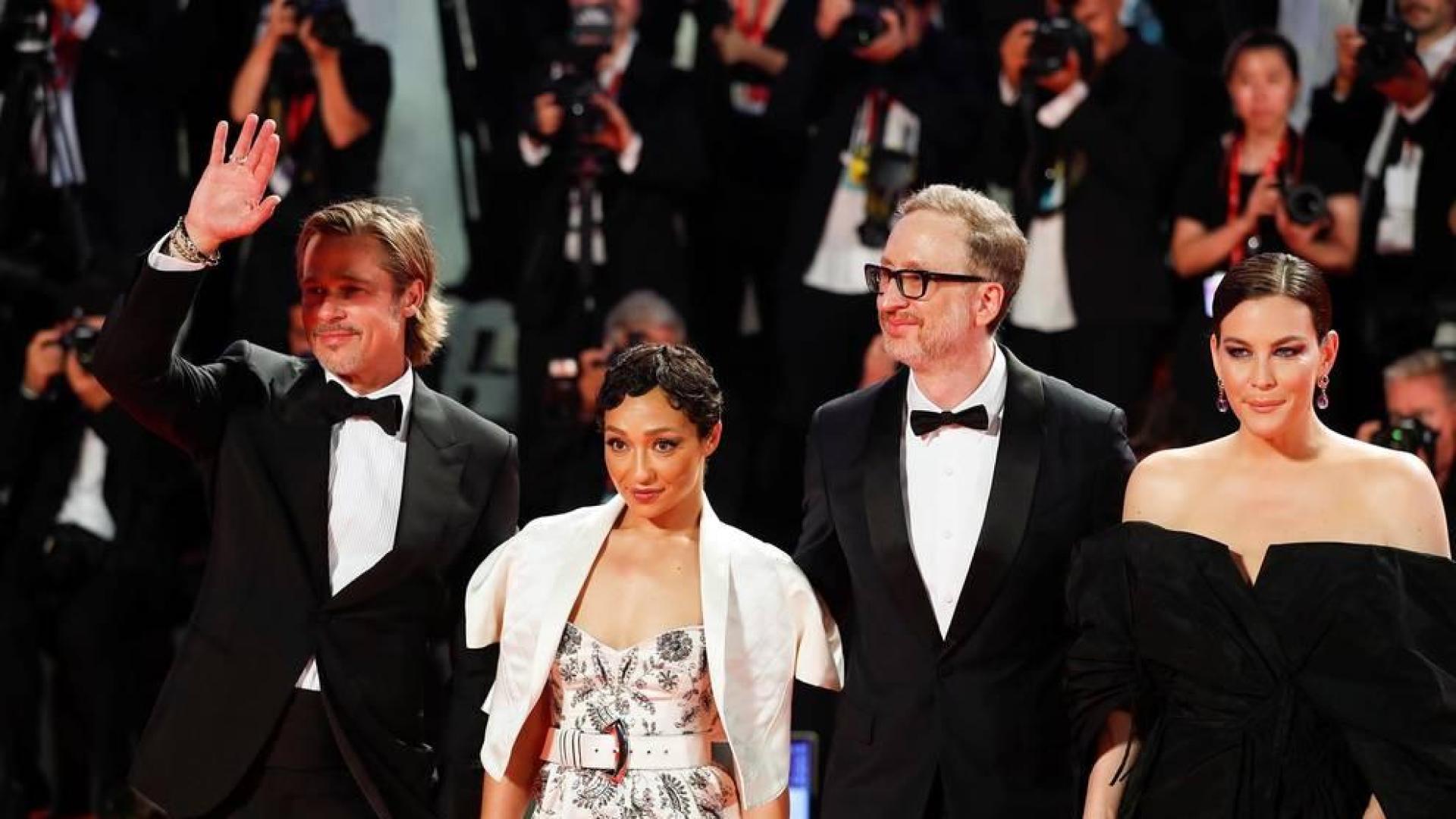 Fotos de Brad Pitt durante su estancia en Italia para acudir a la alfombra roja de la Mostra de Venecia